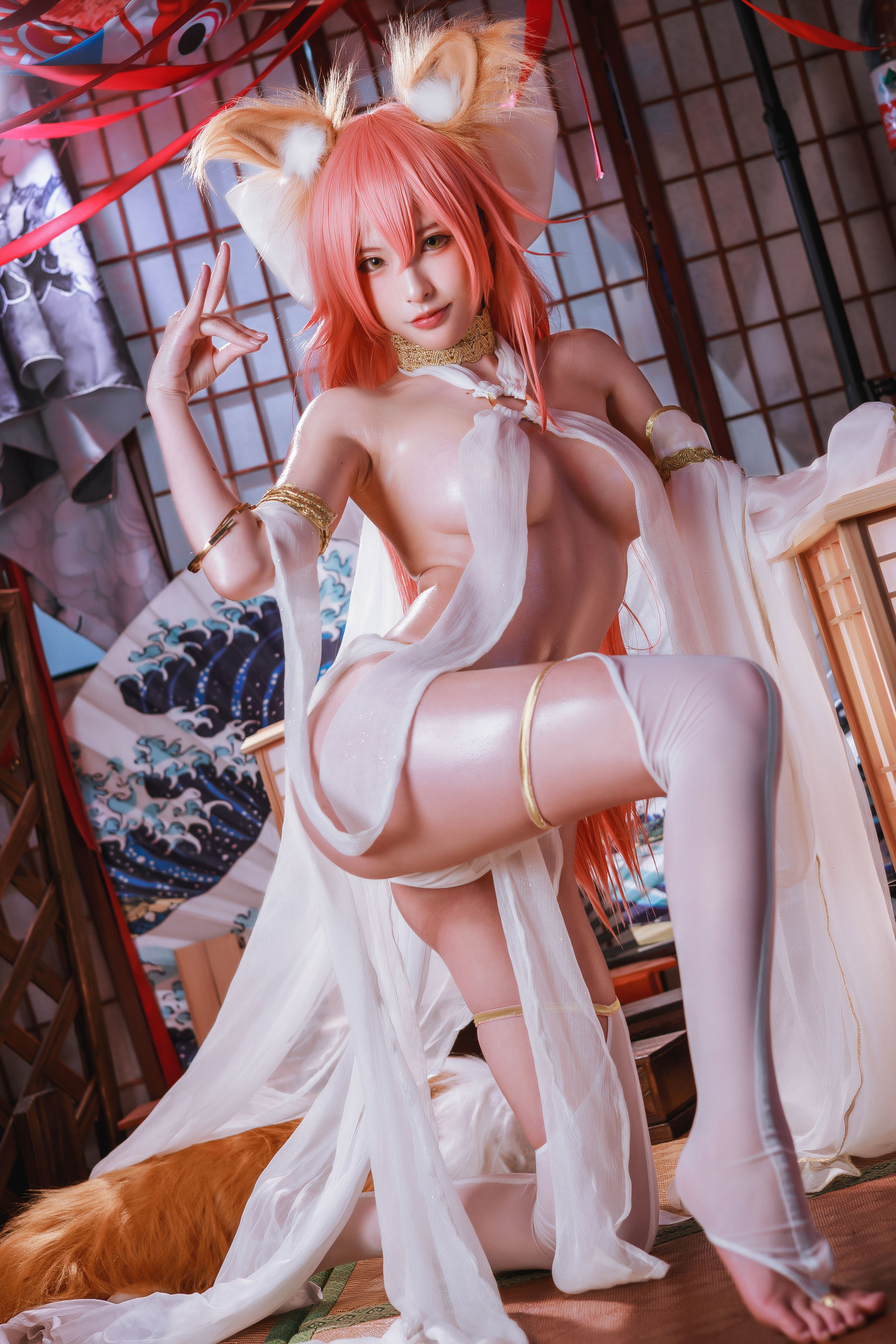 尤物清水由乃 - 玉藻前-图23