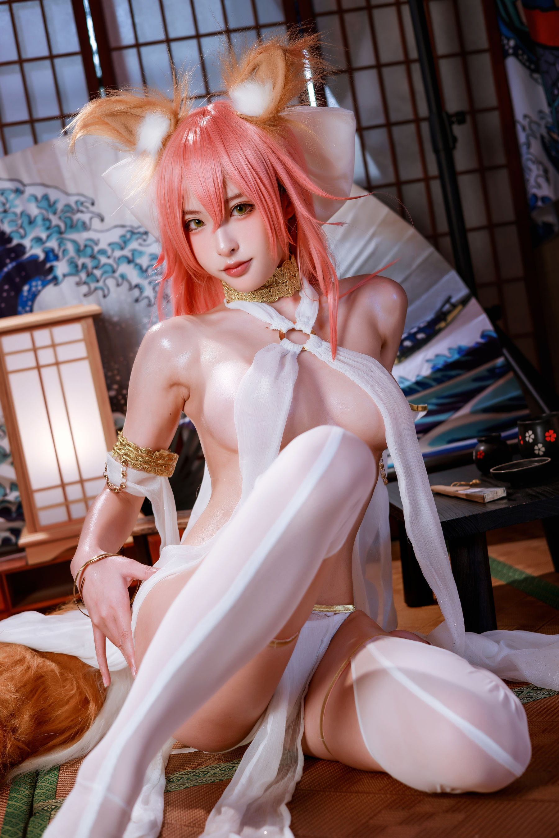 尤物清水由乃 - 玉藻前-图7