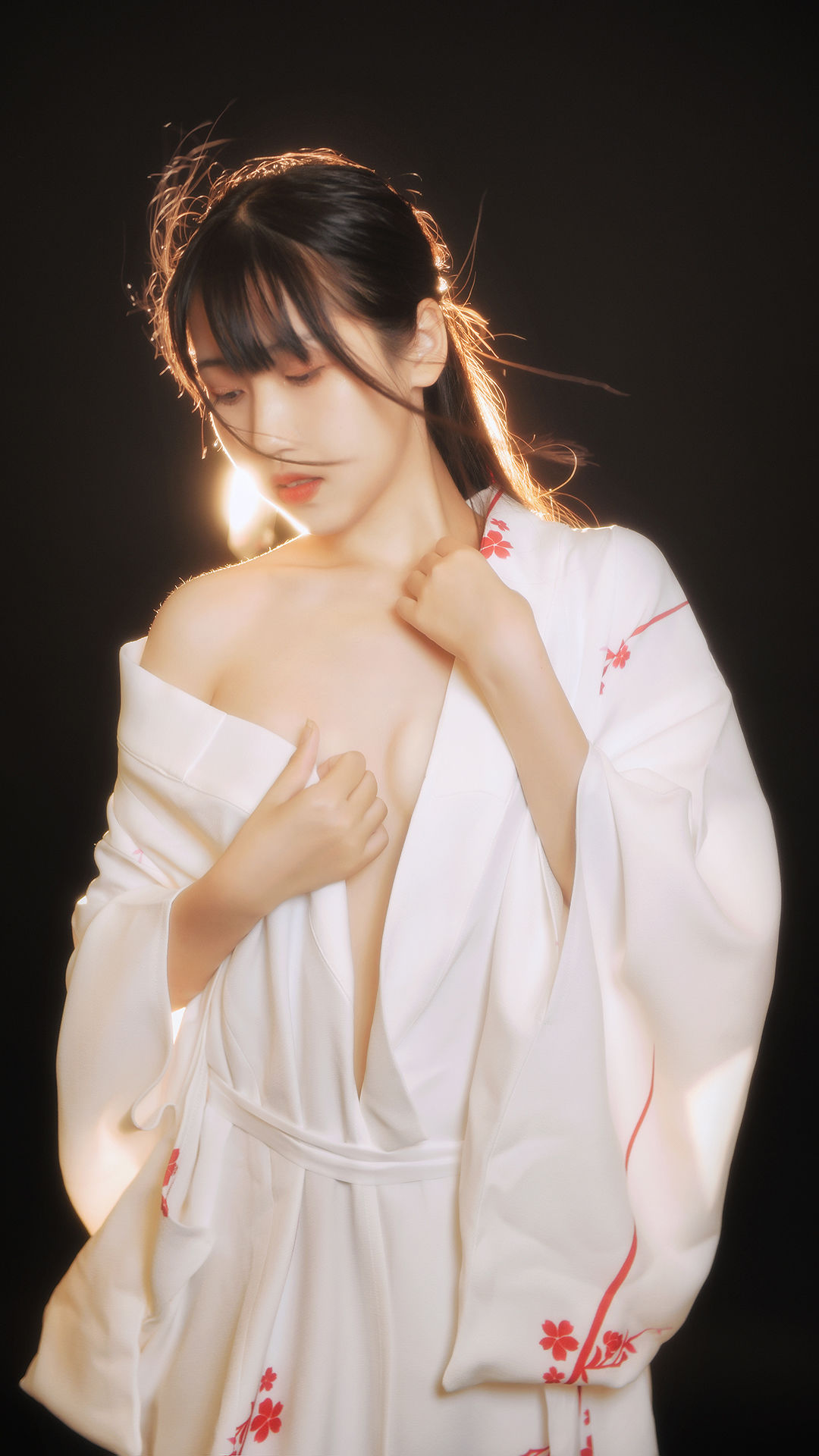 微博人气Coser不呆猫 - 和服-图19