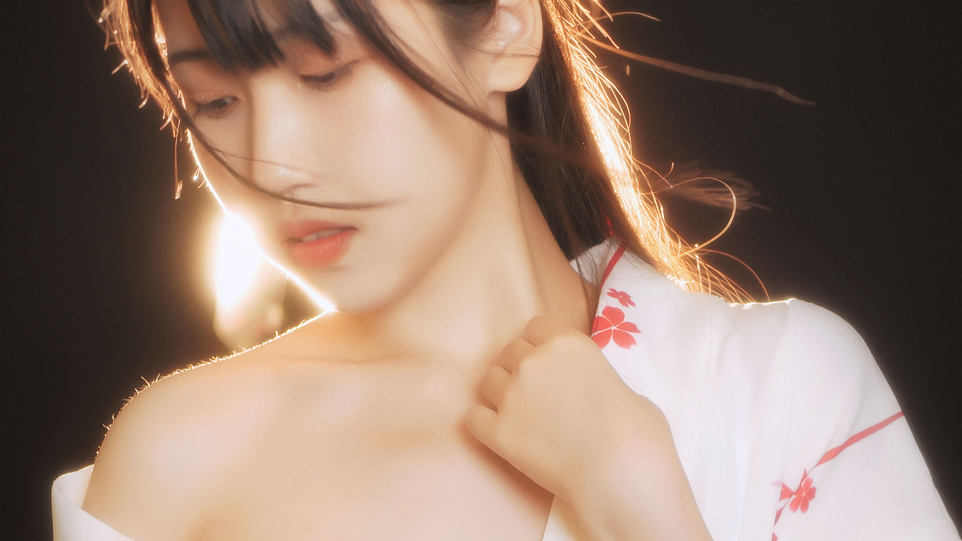 微博人气Coser不呆猫 - 和服-图26