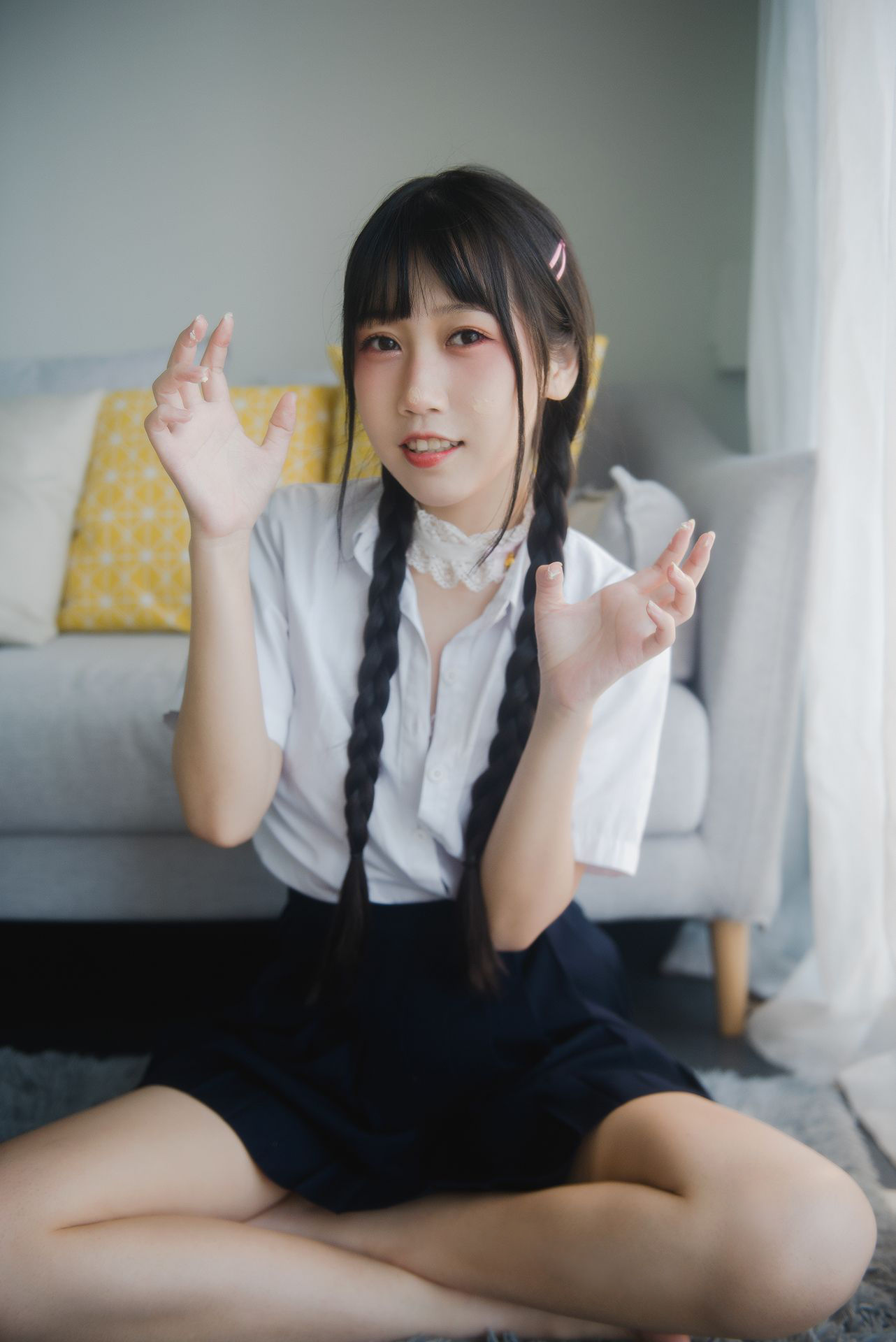 微博人气Coser不呆猫 - 奶油少女-图11