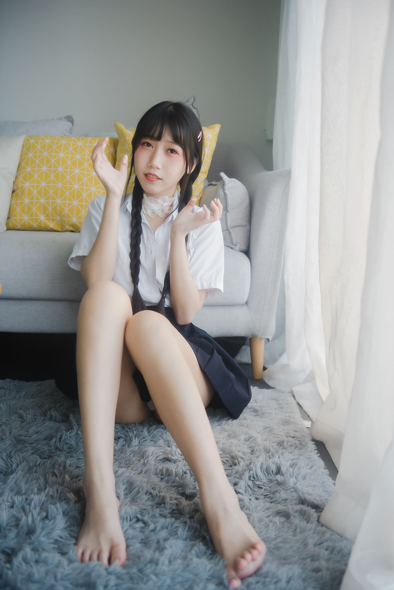 微博人气Coser不呆猫 - 奶油少女-图12