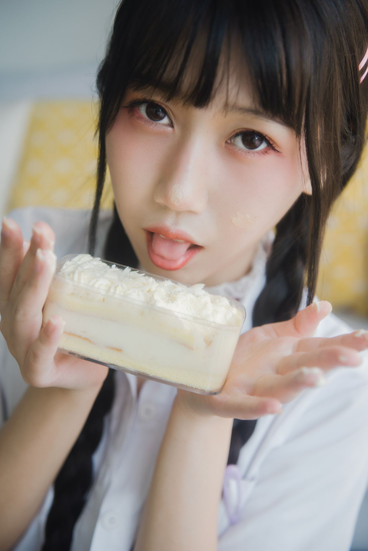微博人气Coser不呆猫 - 奶油少女-图15