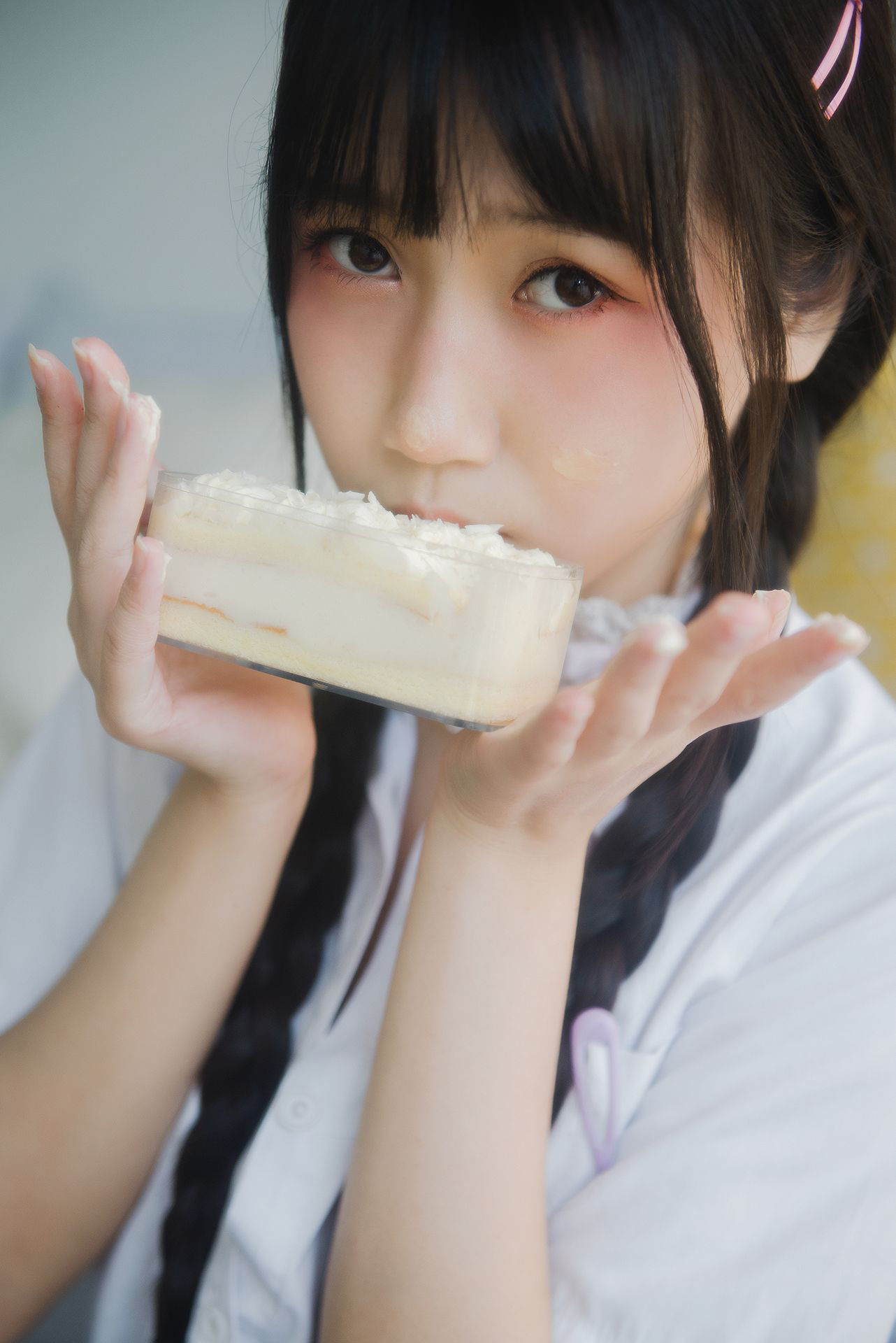 微博人气Coser不呆猫 - 奶油少女-图16