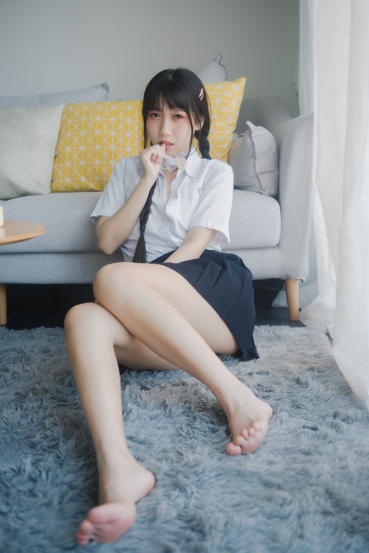 微博人气Coser不呆猫 - 奶油少女-图23