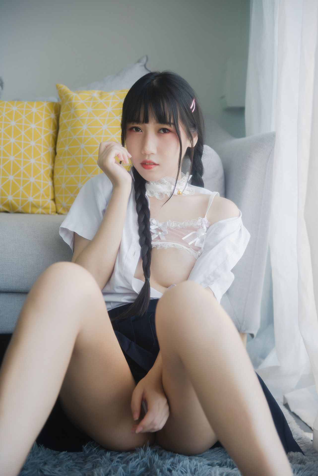 微博人气Coser不呆猫 - 奶油少女-图28