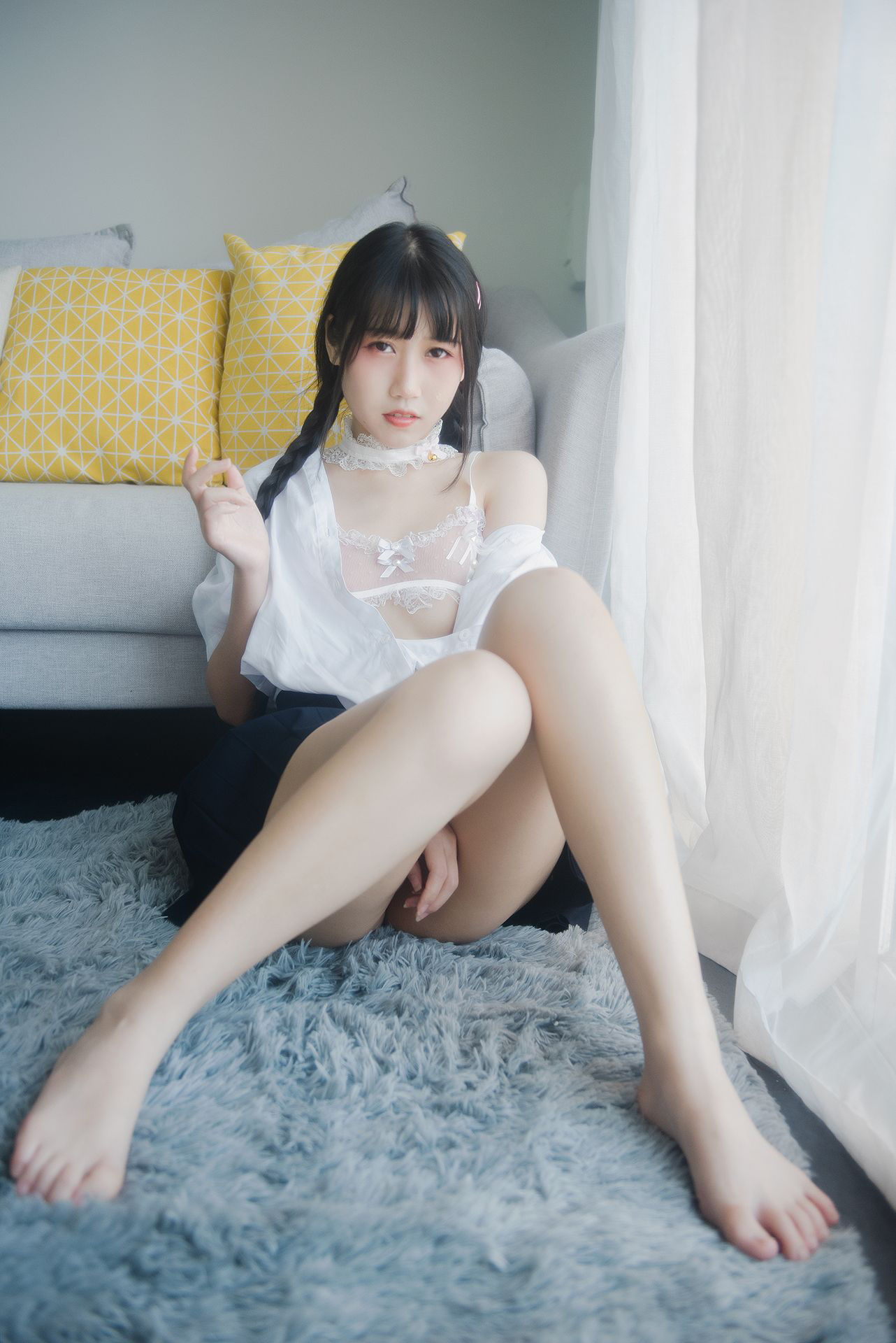 微博人气Coser不呆猫 - 奶油少女-图30