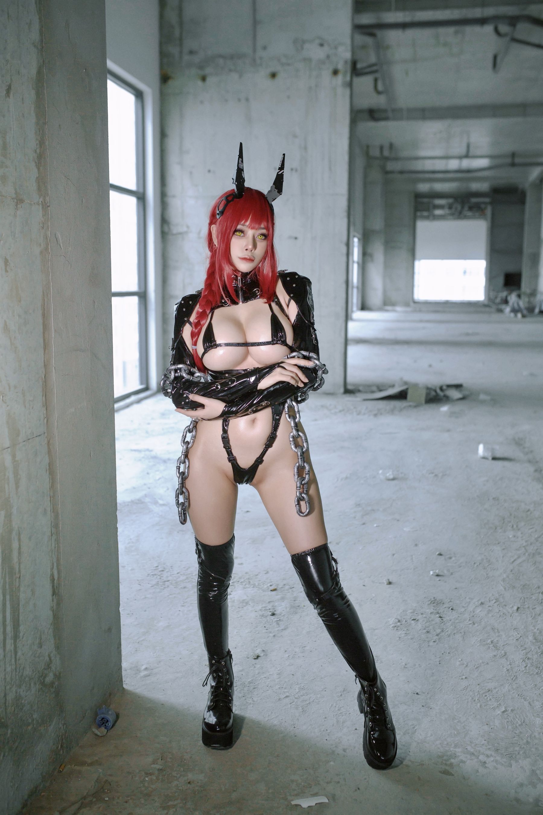 日本性感萝莉Byoru - Cyber Makima-图37