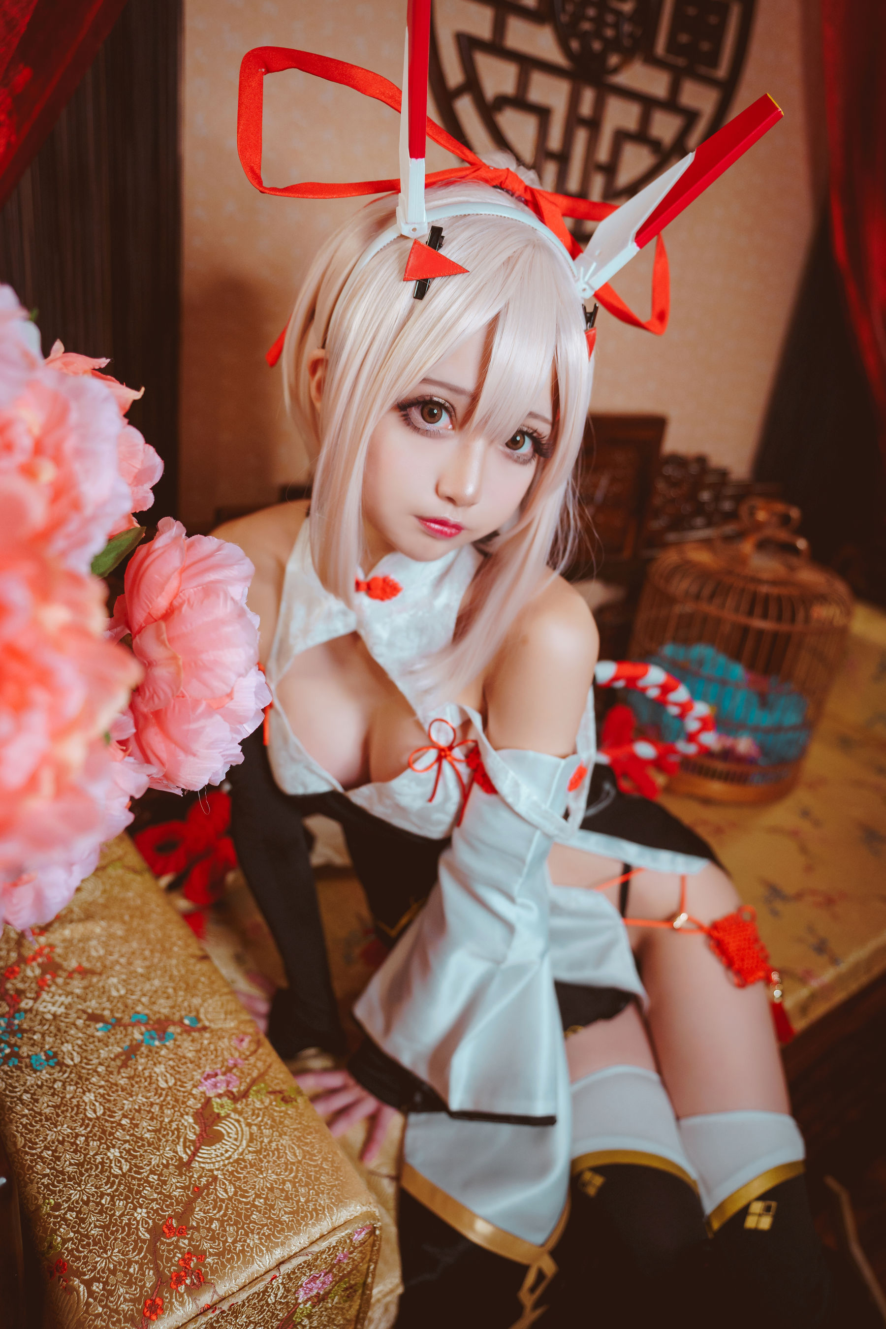 沖田凜花Rinka - Ayanami Cheongasm-图6