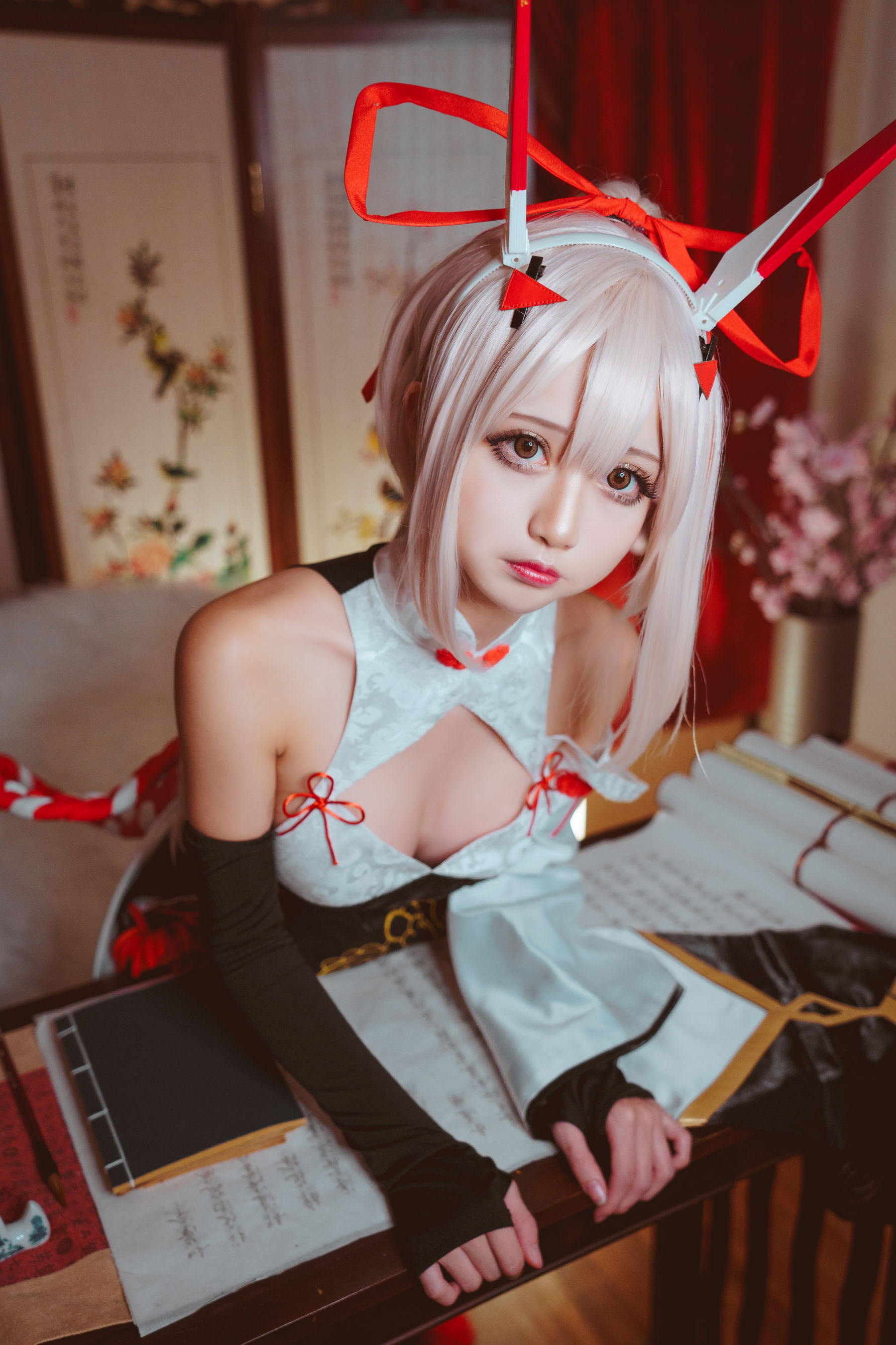 沖田凜花Rinka - Ayanami Cheongasm-图8