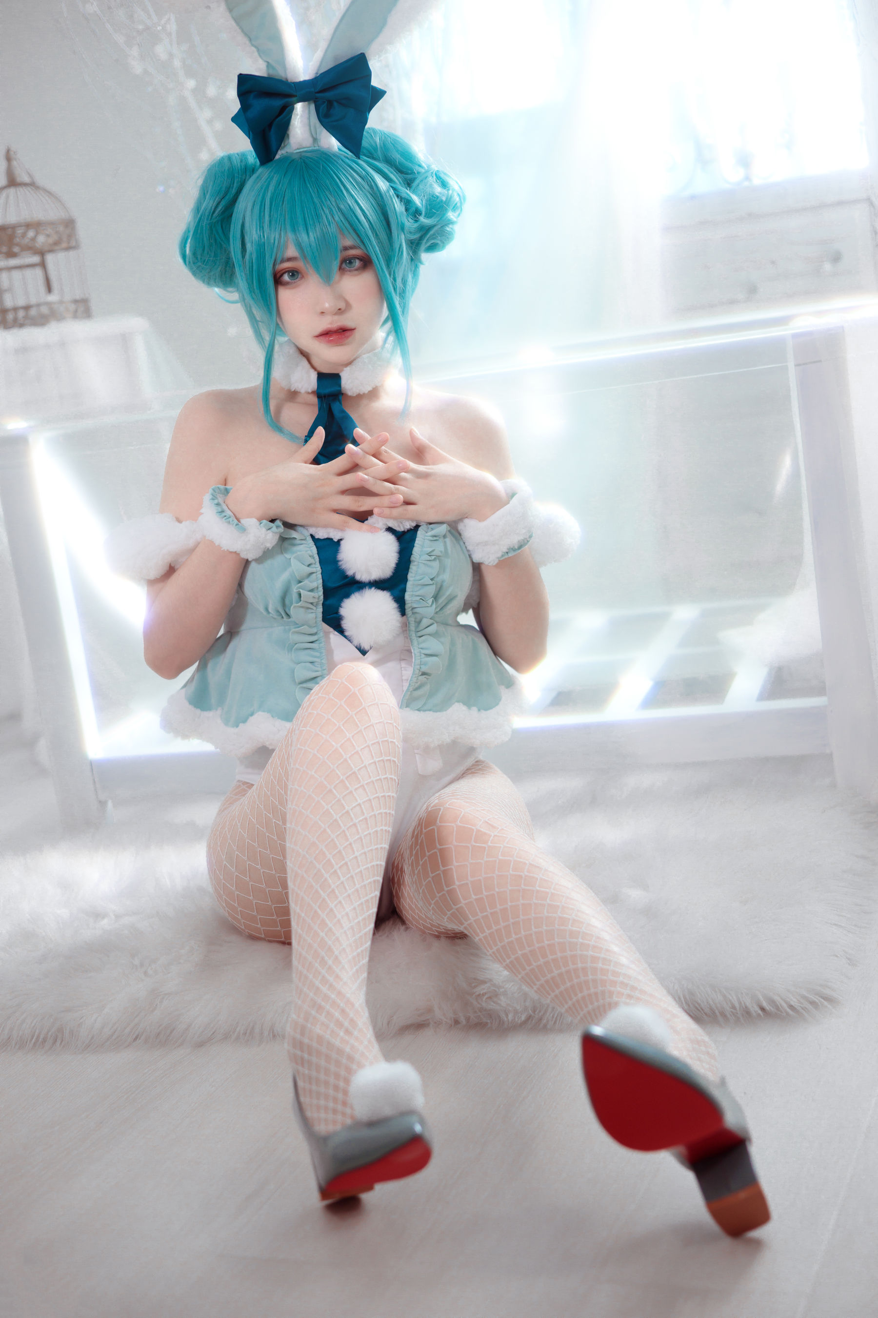 疯猫ss - miku初音兔女郎-图0