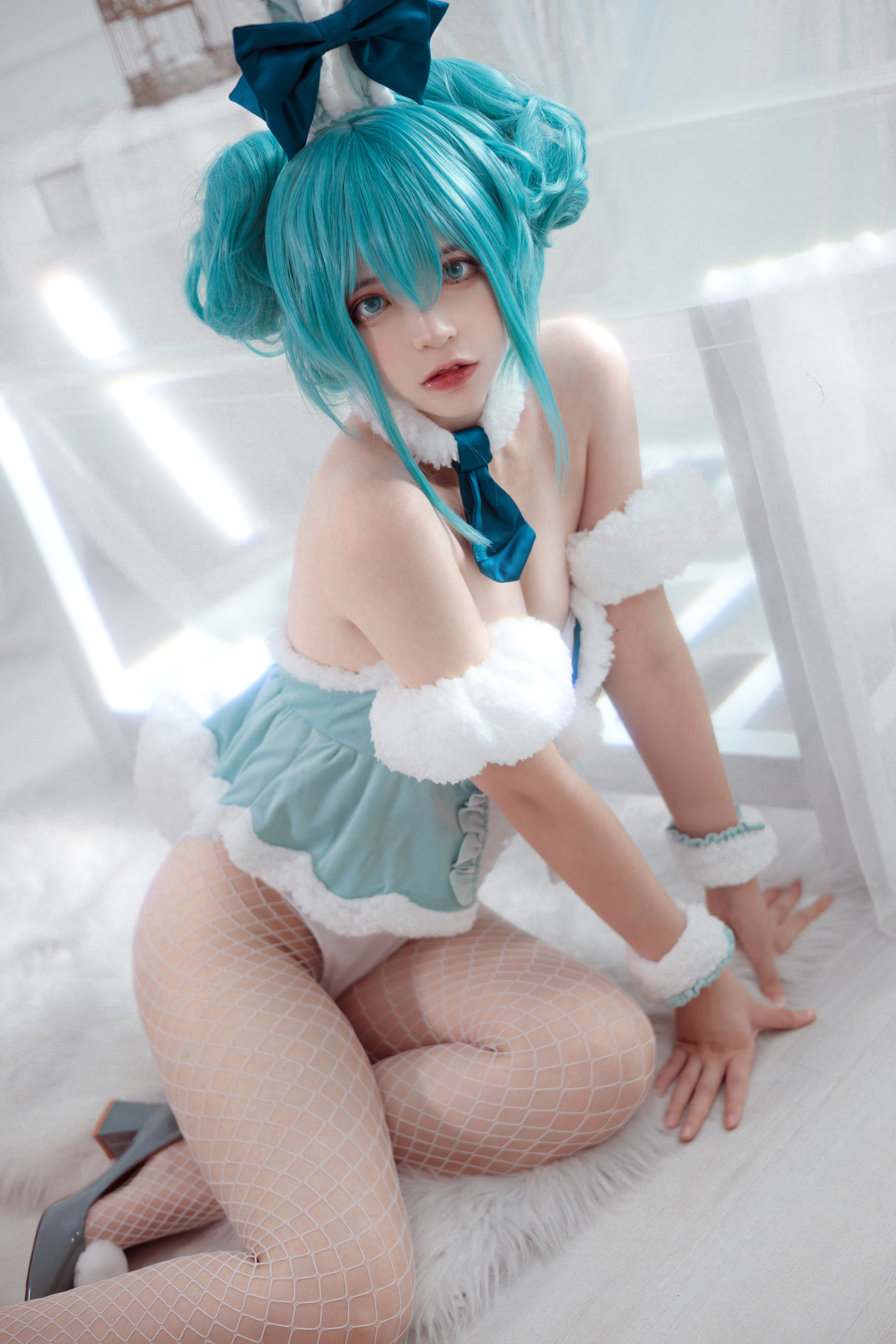 疯猫ss - miku初音兔女郎-图1