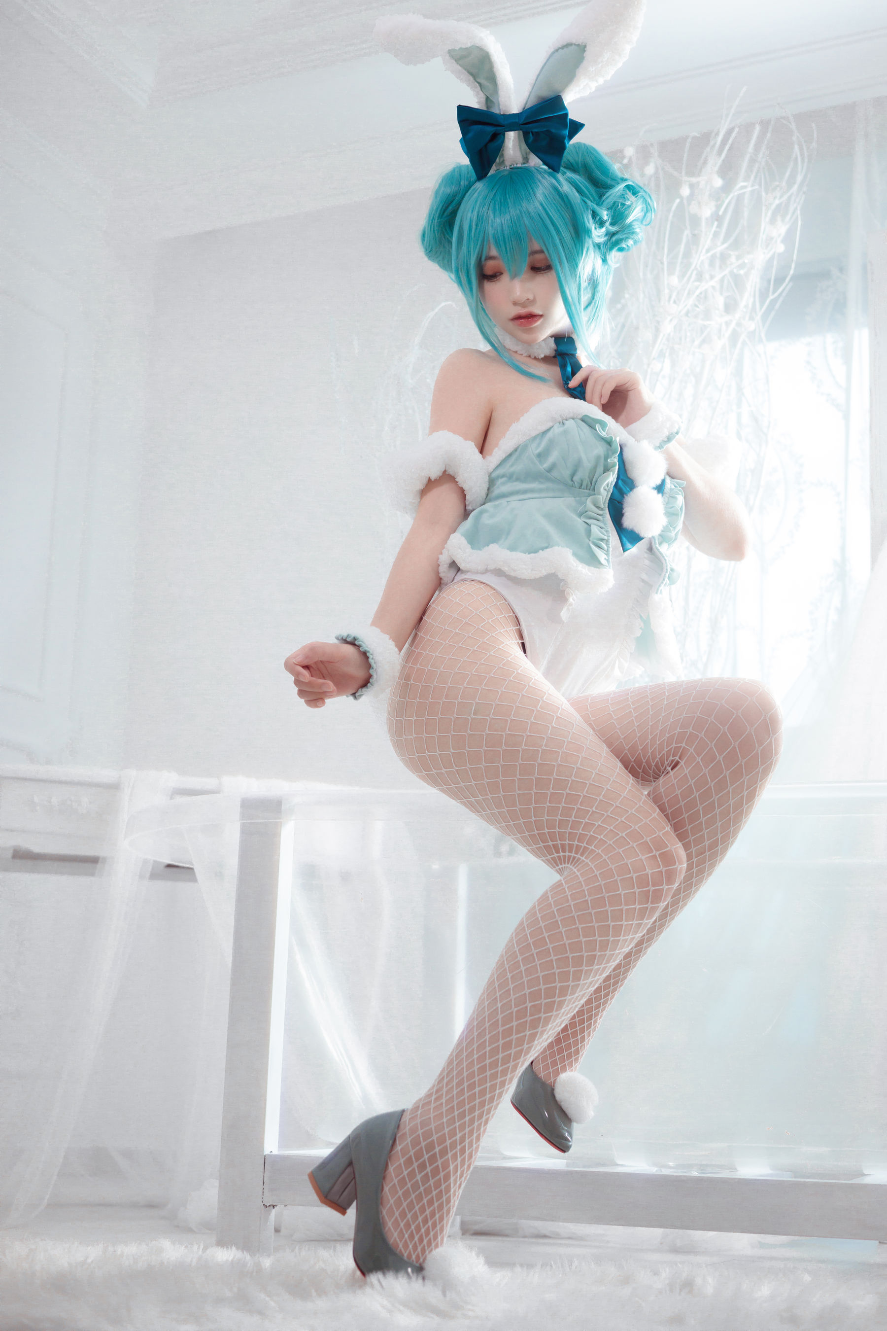 疯猫ss - miku初音兔女郎-图24