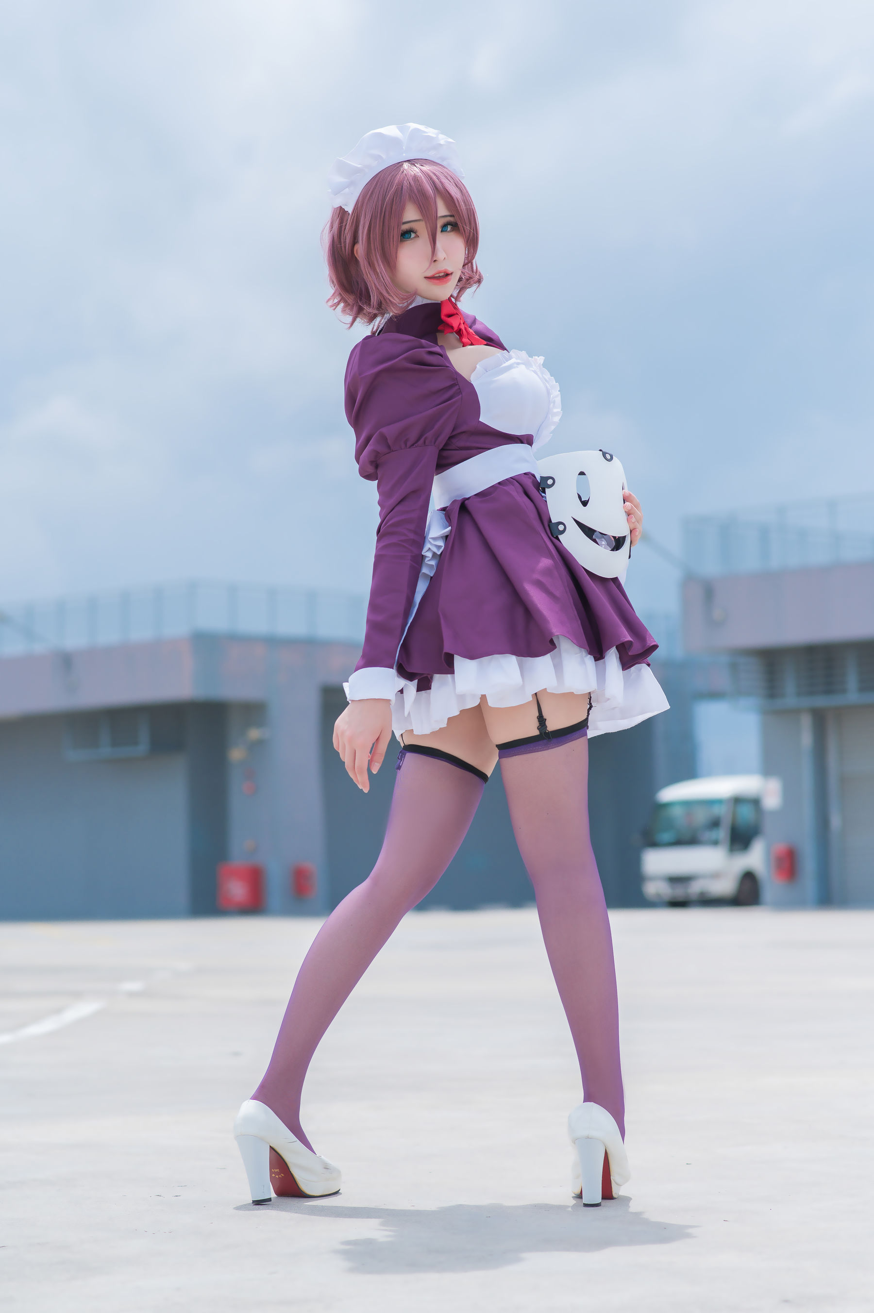 花リリ(Plant Lily) - Maid Mask-图1