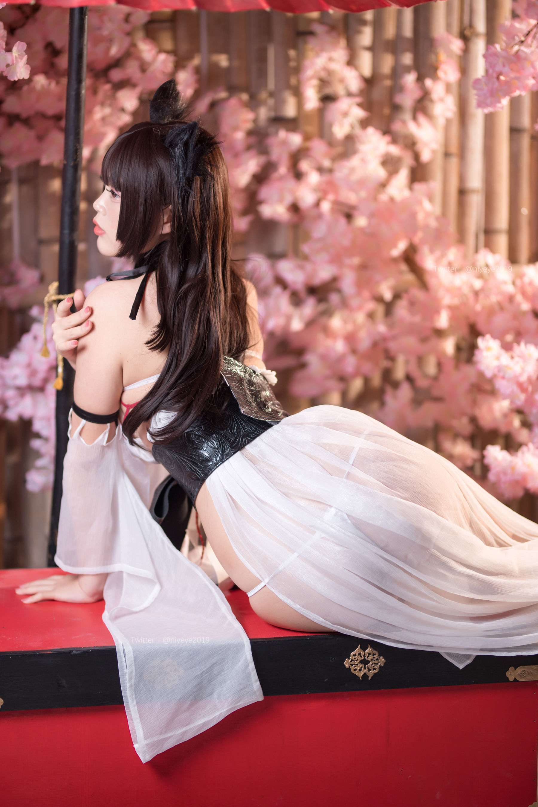 萌系小姐姐-白烨- - 湿身泳装-图14