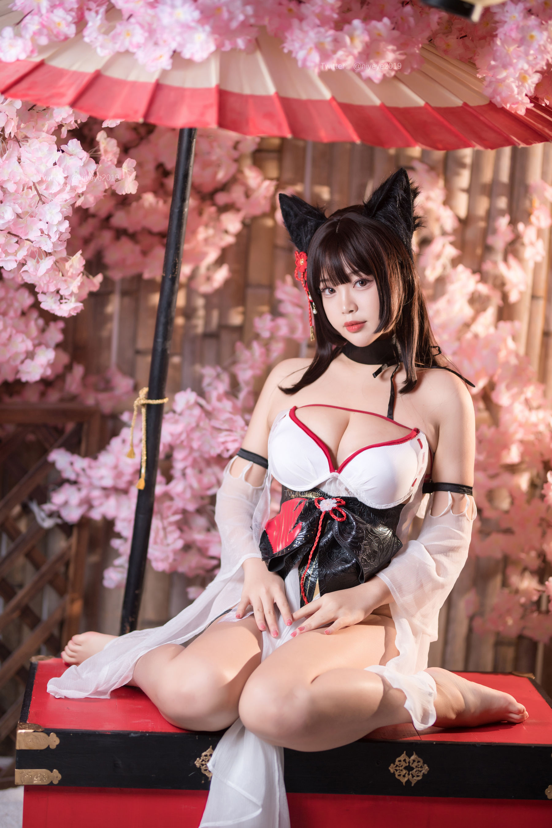 萌系小姐姐-白烨- - 湿身泳装-图16