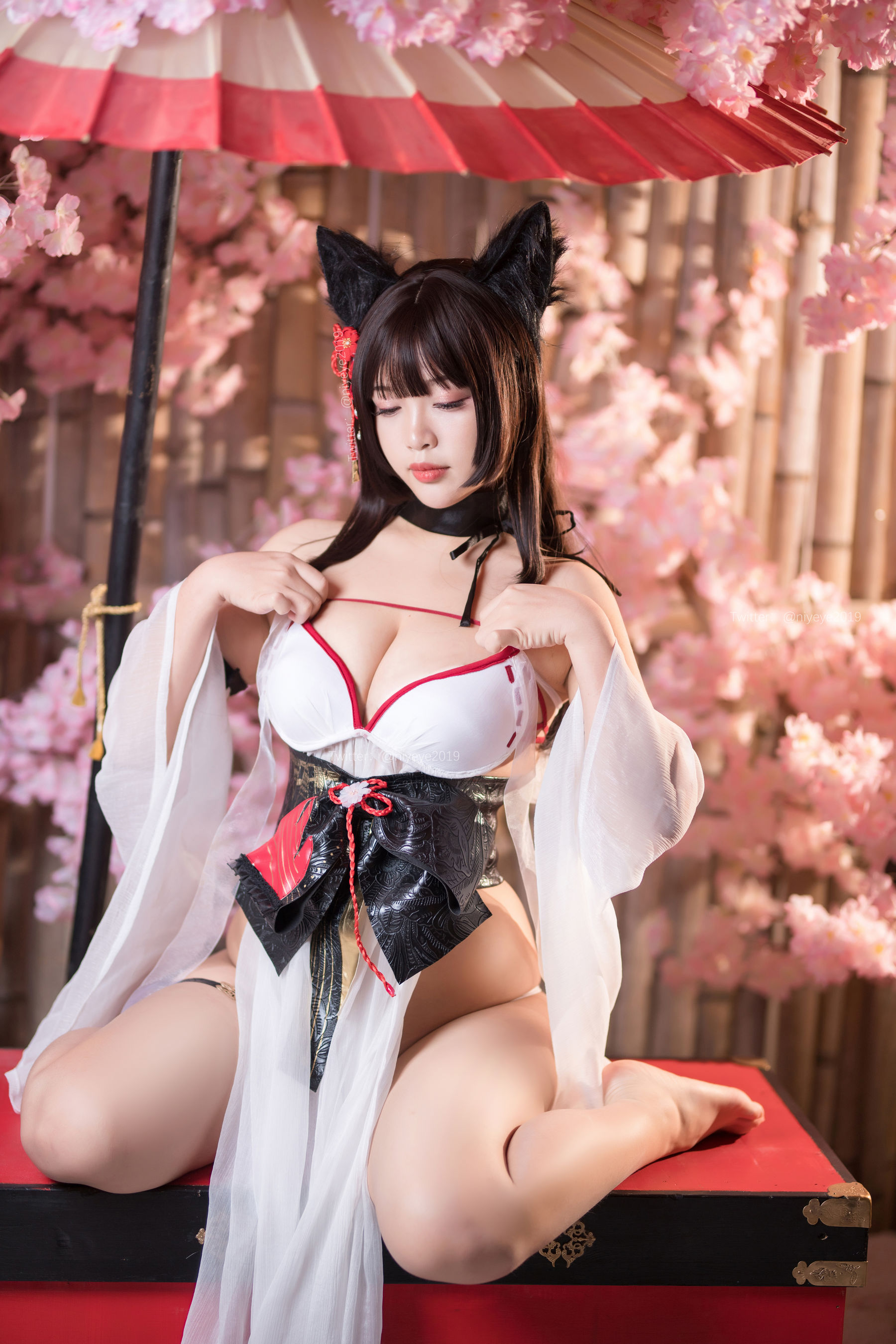 萌系小姐姐-白烨- - 湿身泳装-图17