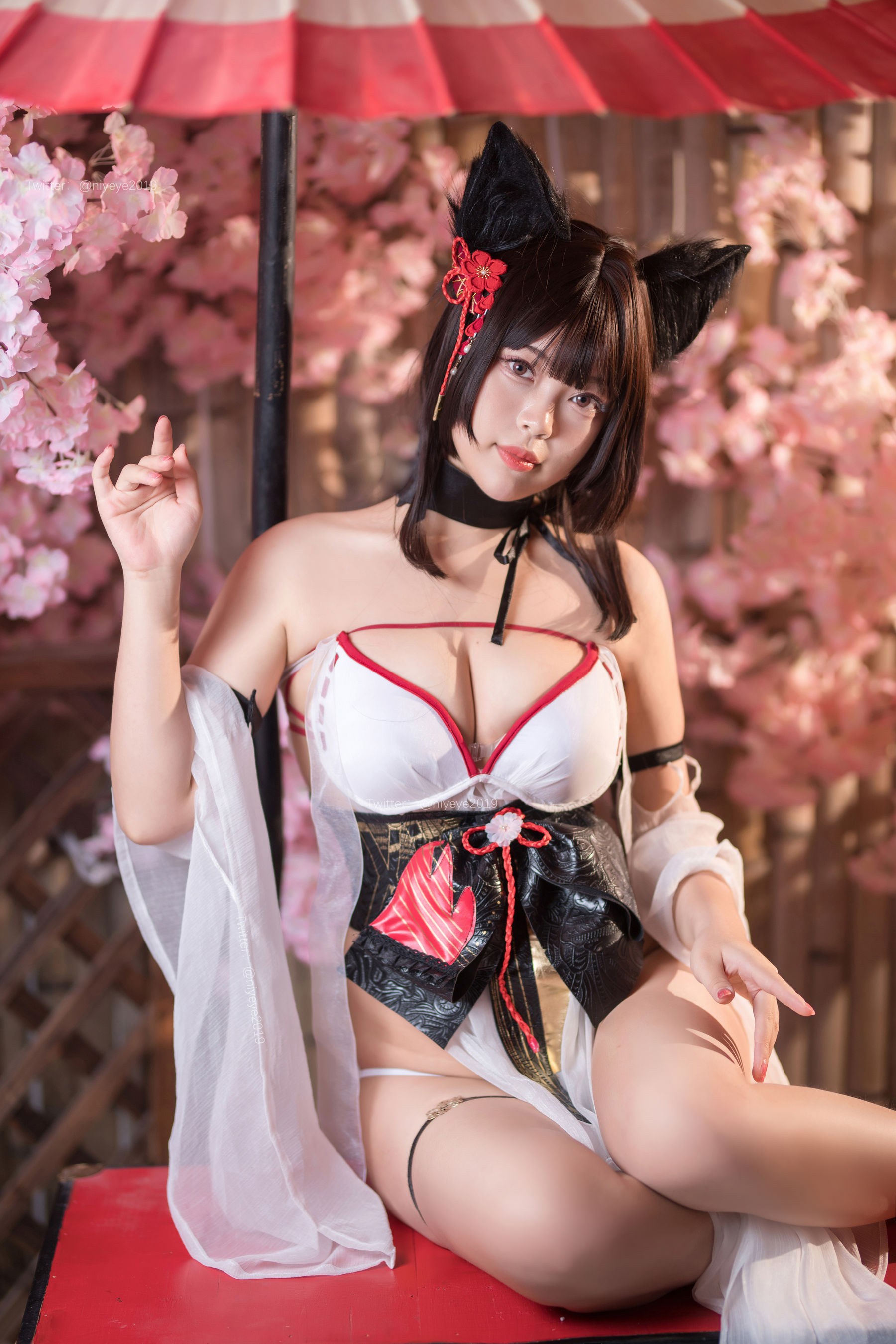 萌系小姐姐-白烨- - 湿身泳装-图19