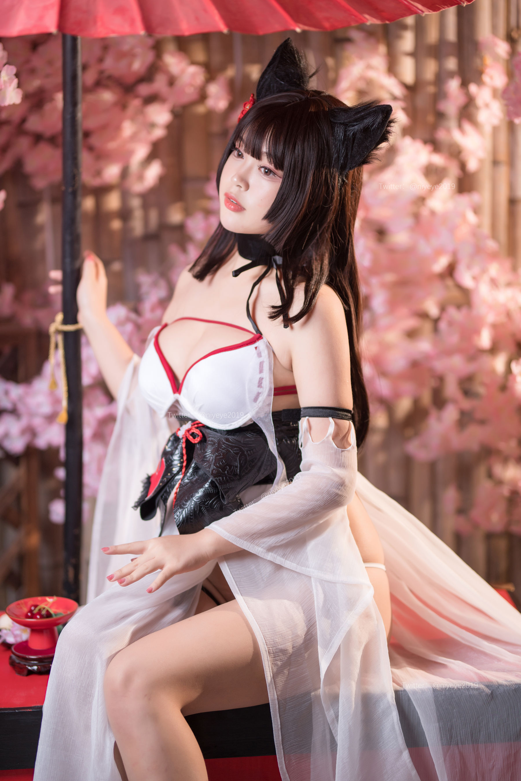 萌系小姐姐-白烨- - 湿身泳装-图6