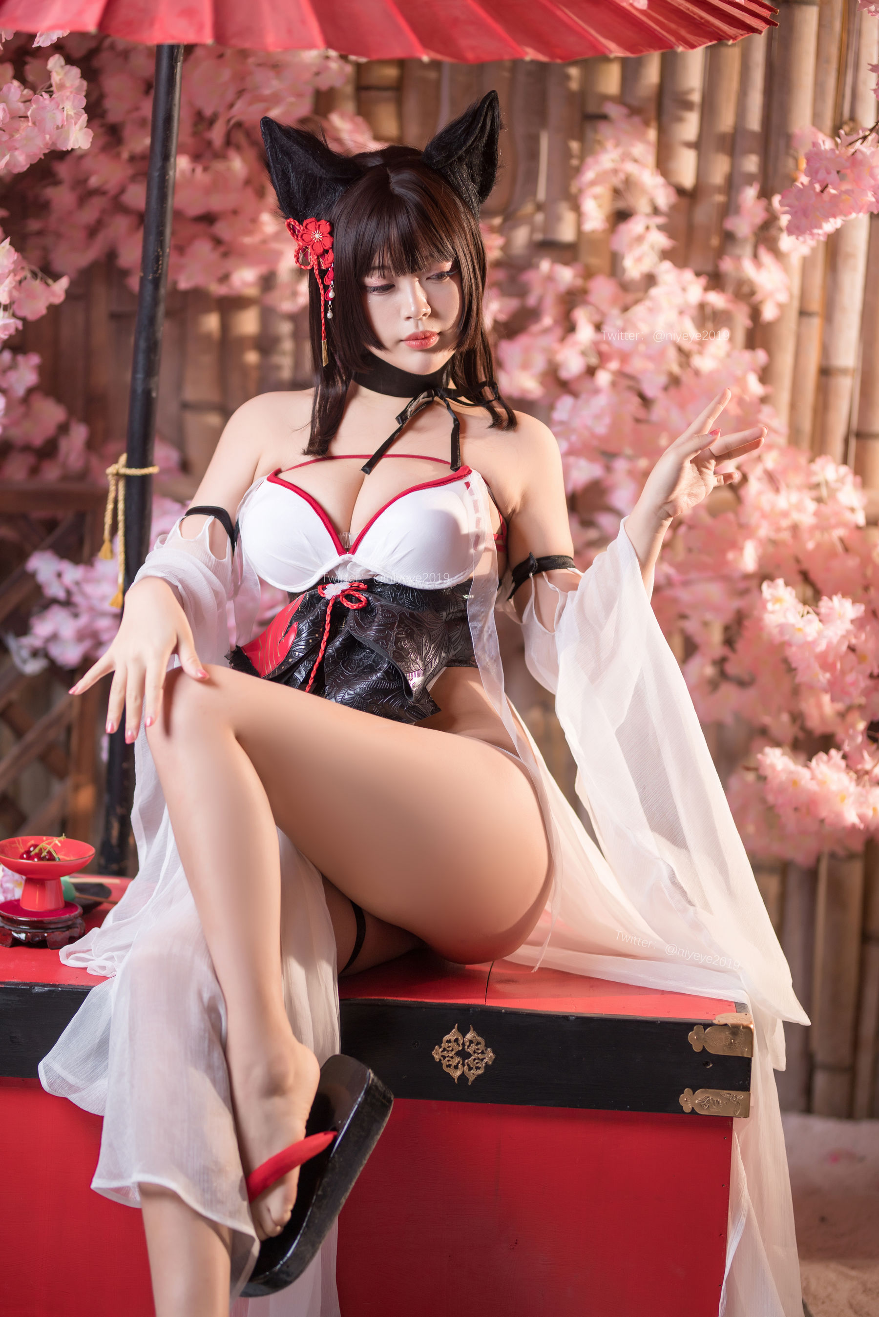 萌系小姐姐-白烨- - 湿身泳装-图7