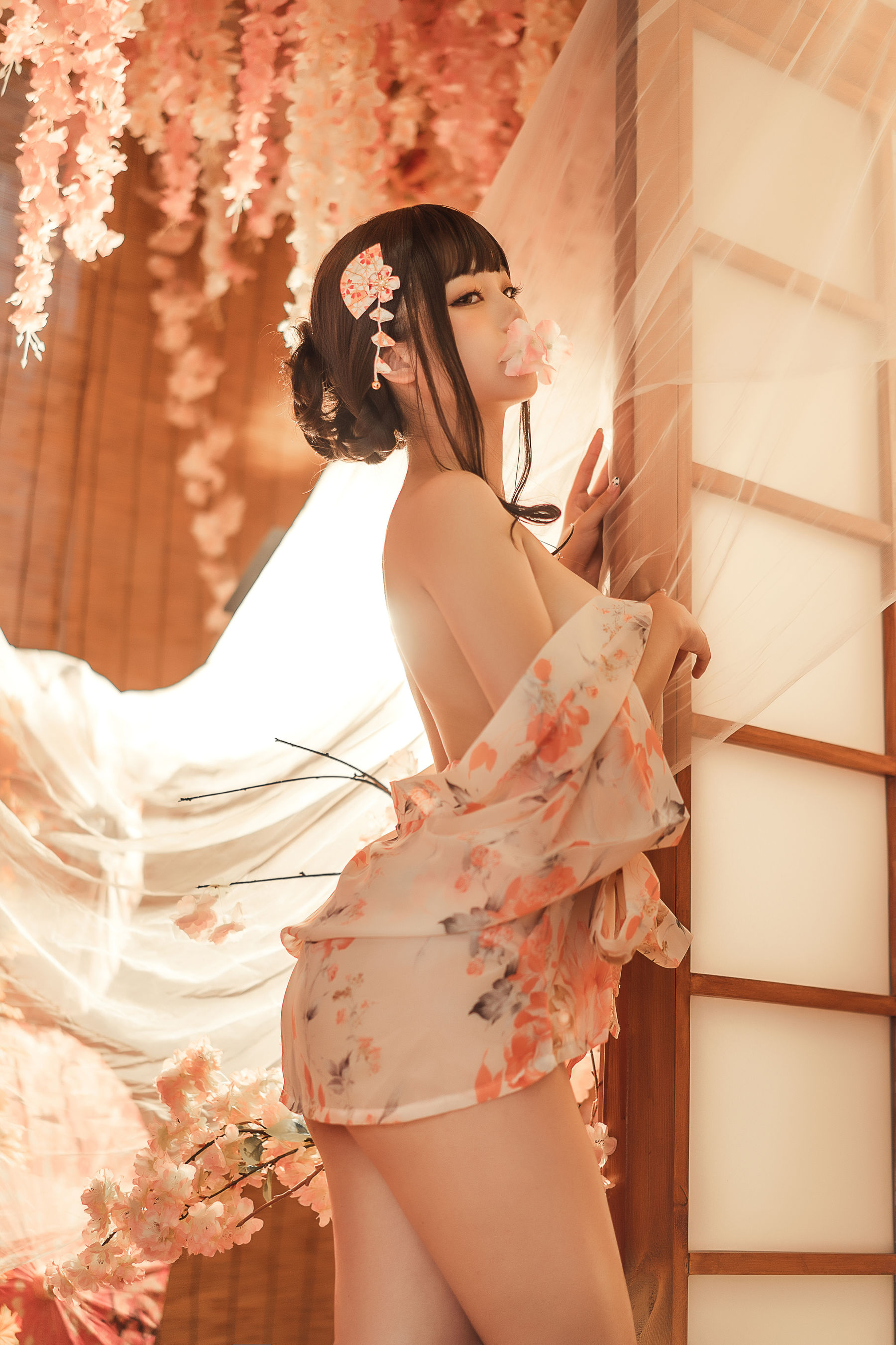萌系小姐姐蜜汁猫裘 - 浴娘2-图1