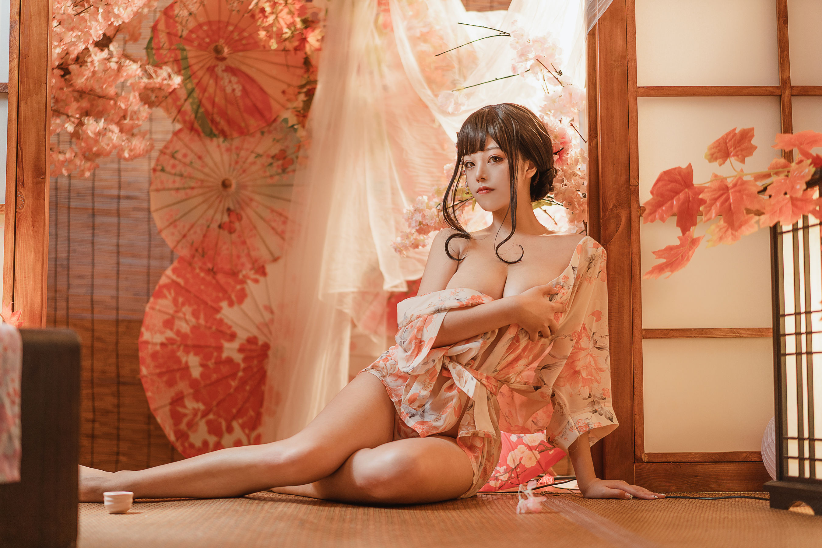 萌系小姐姐蜜汁猫裘 - 浴娘2-图2