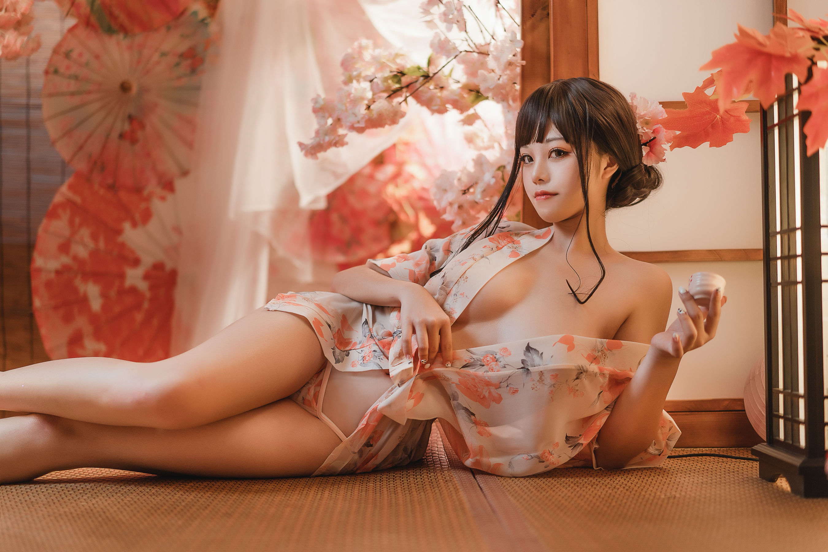 萌系小姐姐蜜汁猫裘 - 浴娘2-图5