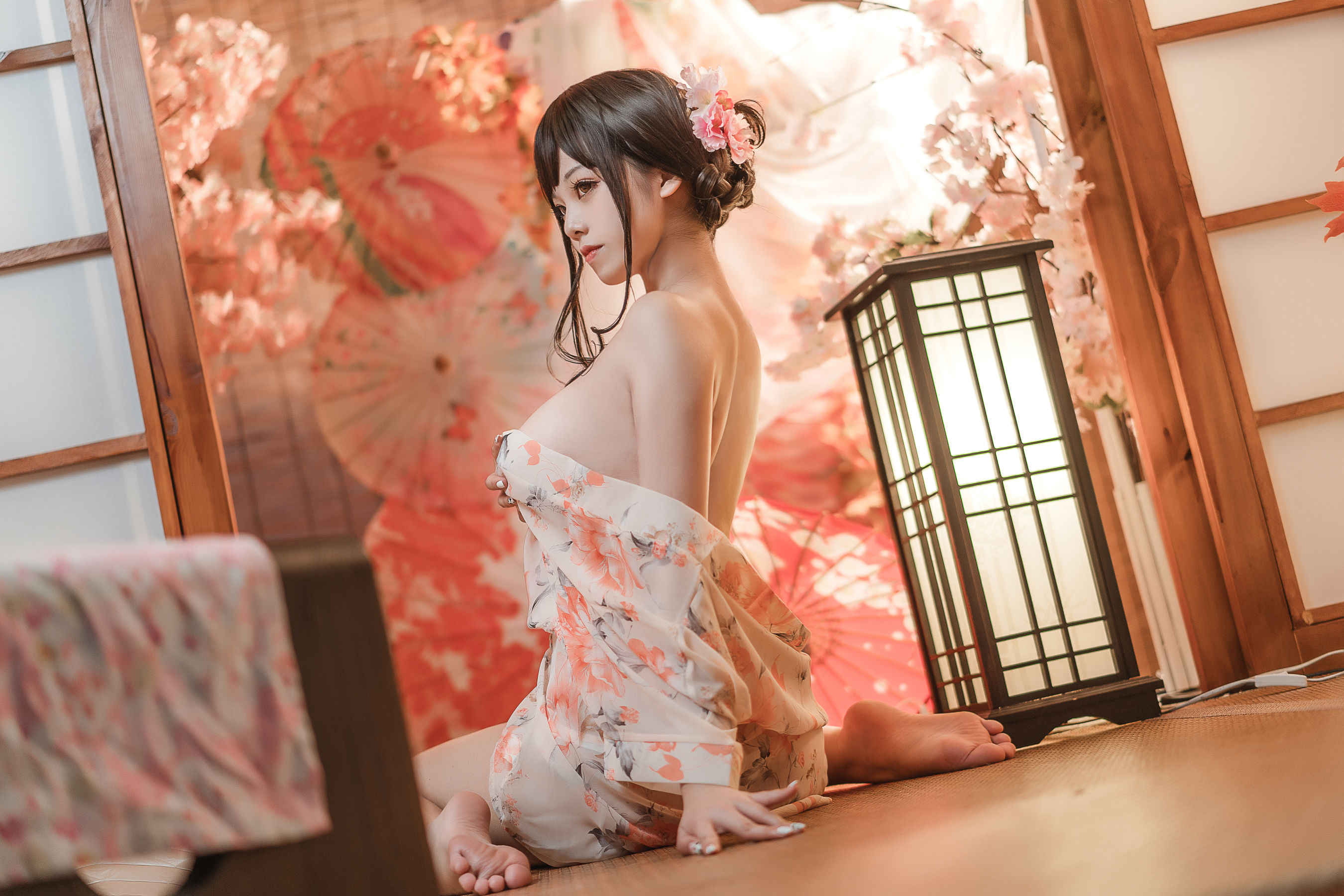 萌系小姐姐蜜汁猫裘 - 浴娘2-图6