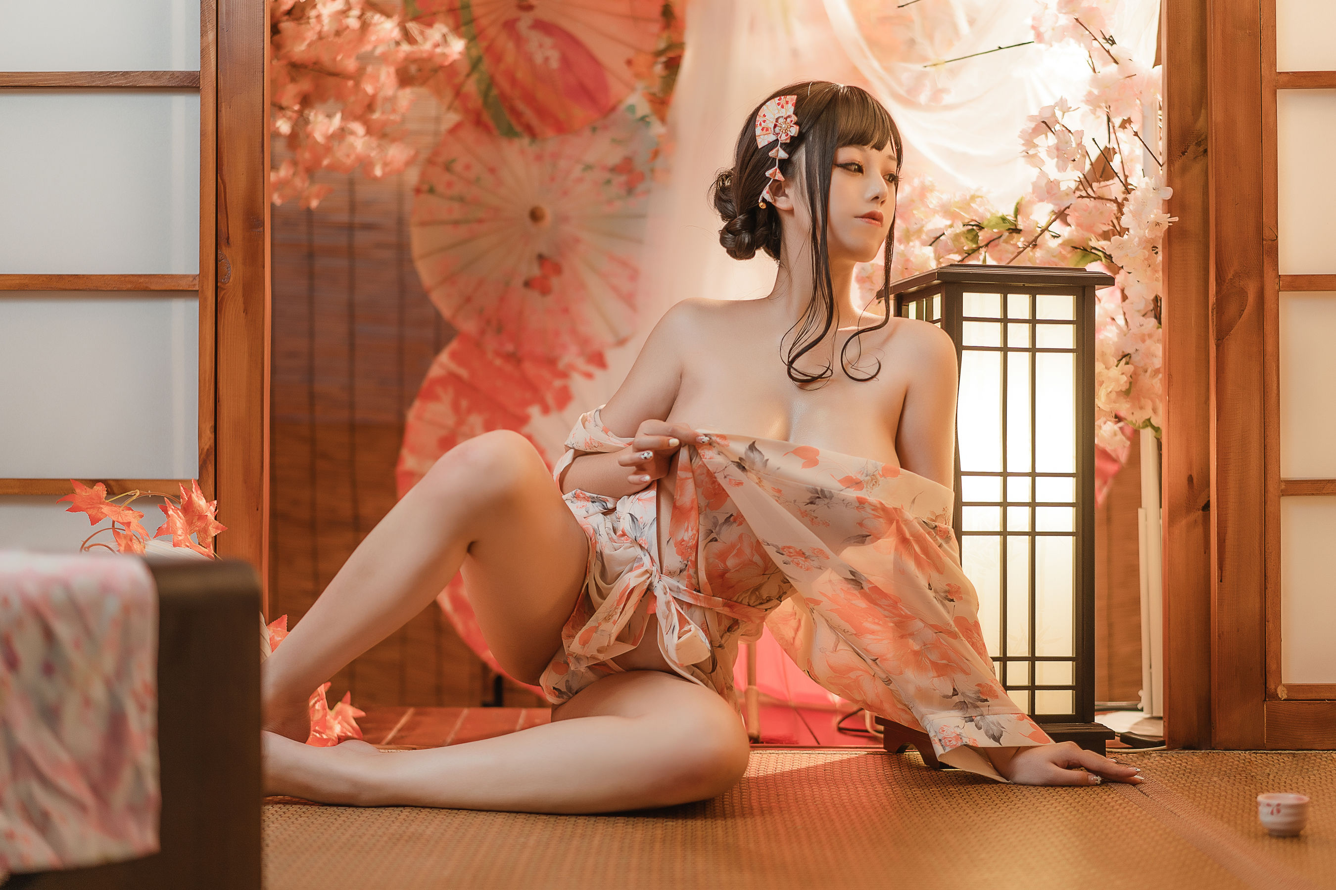 萌系小姐姐蜜汁猫裘 - 浴娘2-图7