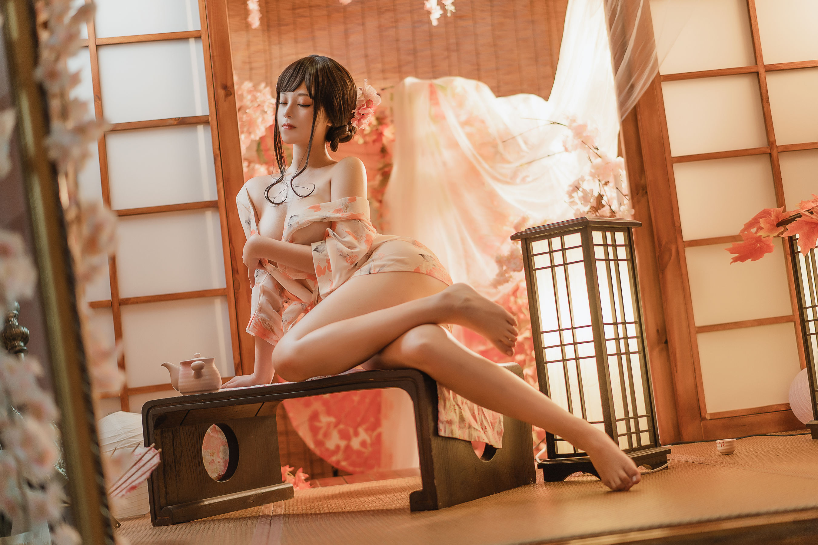 萌系小姐姐蜜汁猫裘 - 浴娘2-图8