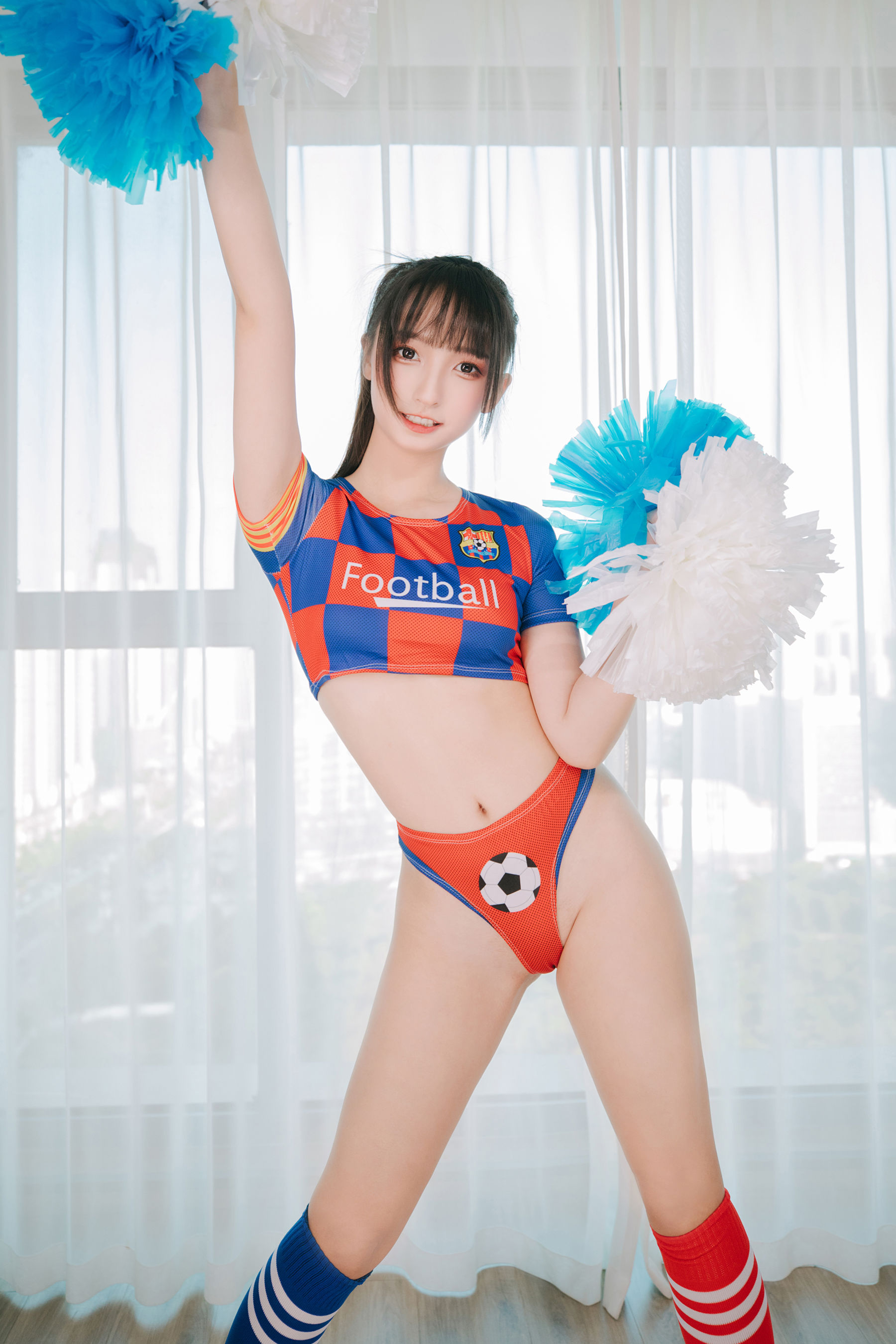 萝莉神楽板真冬 之 拉拉队少女-图100
