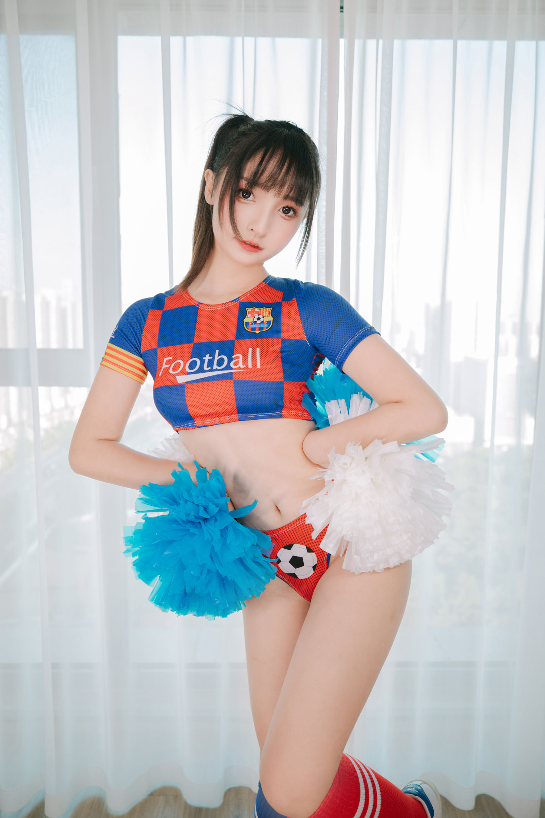 萝莉神楽板真冬 之 拉拉队少女-图107