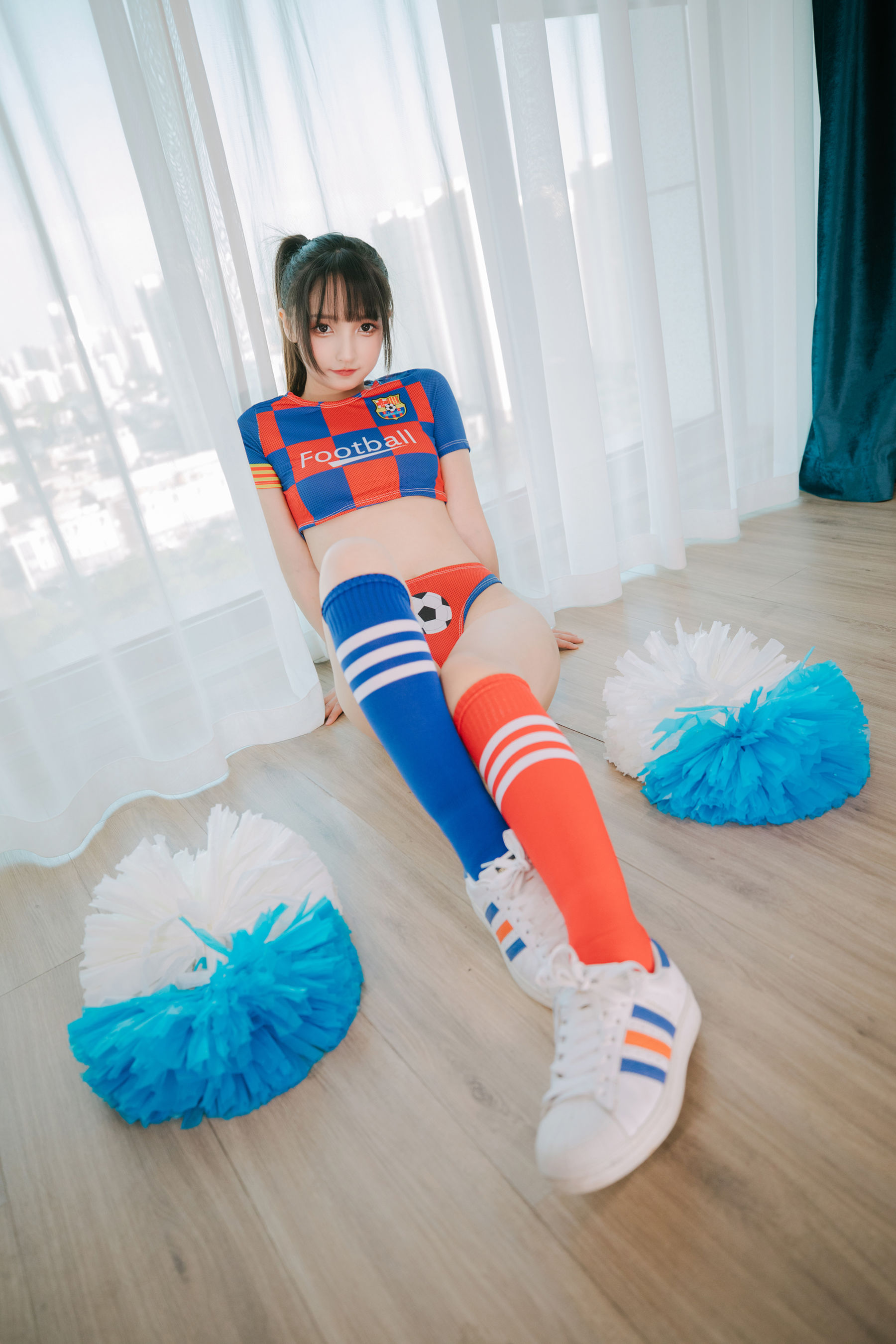 萝莉神楽板真冬 之 拉拉队少女-图114