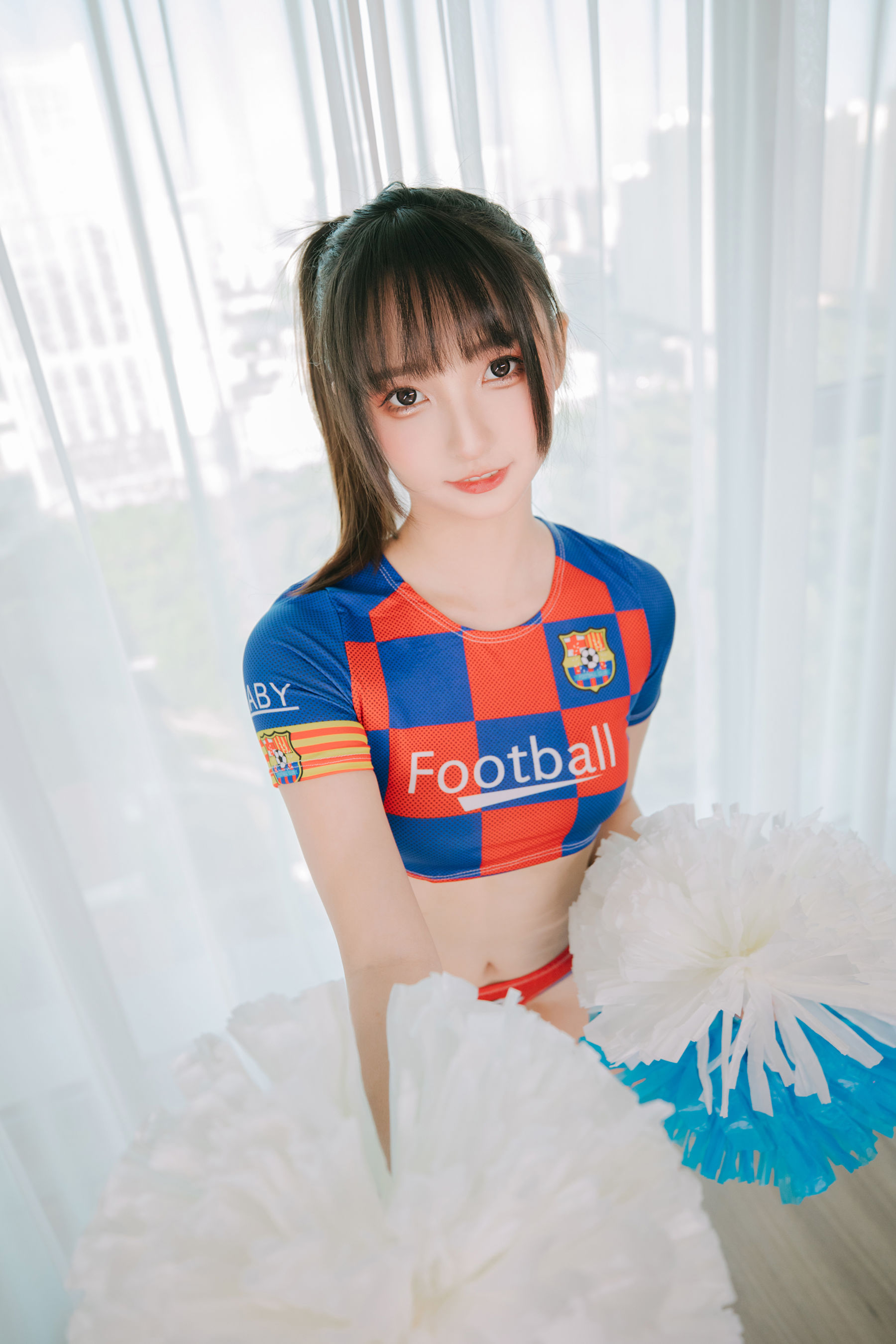 萝莉神楽板真冬 之 拉拉队少女-图97
