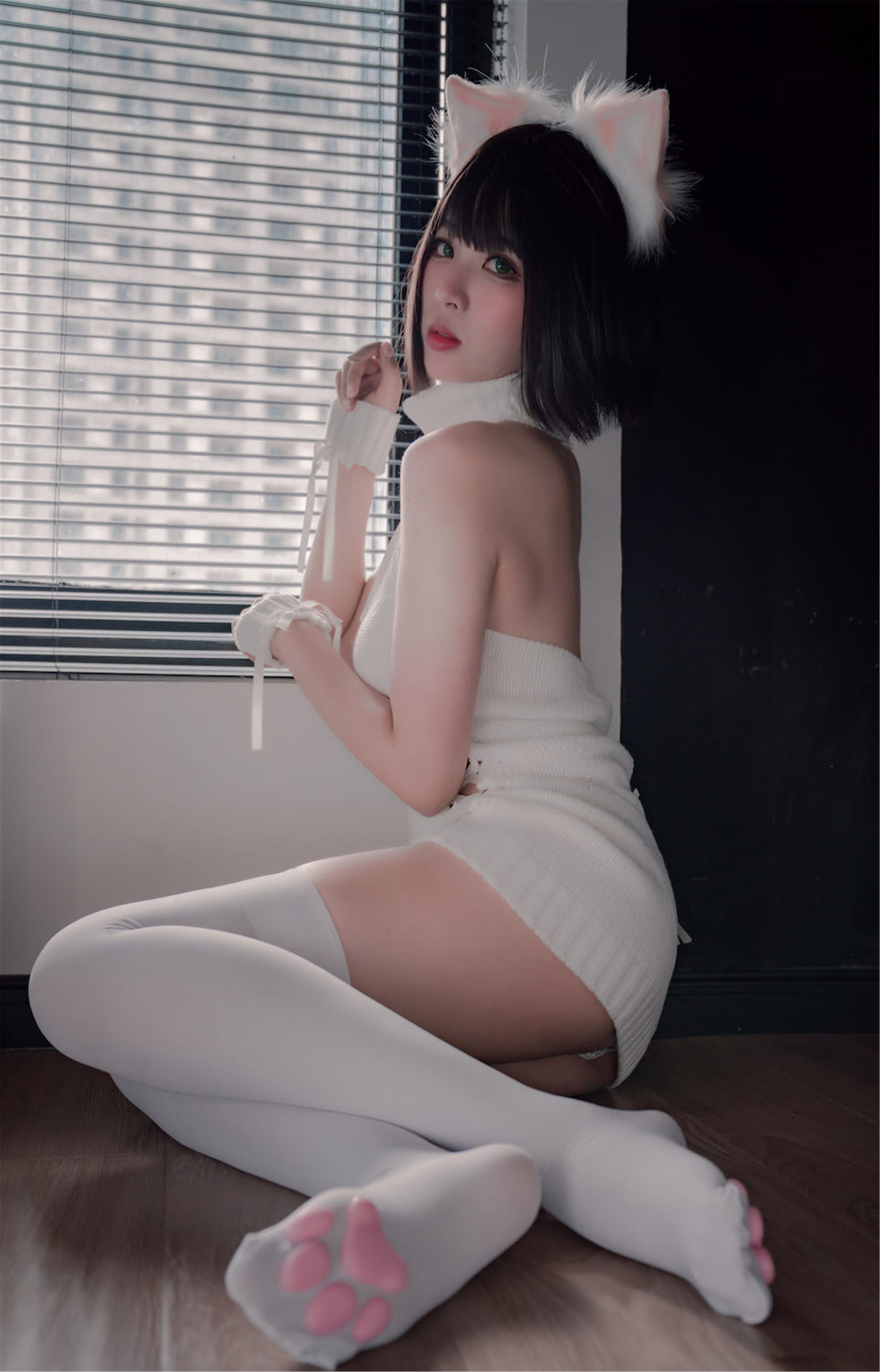 轩萧学姐 - 猫爪袜-图13