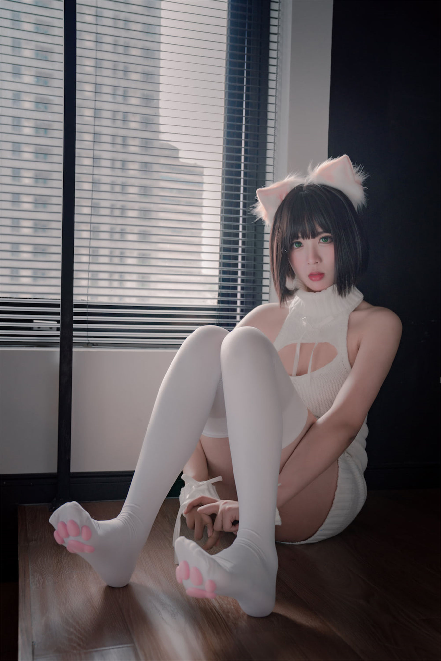 轩萧学姐 - 猫爪袜-图25