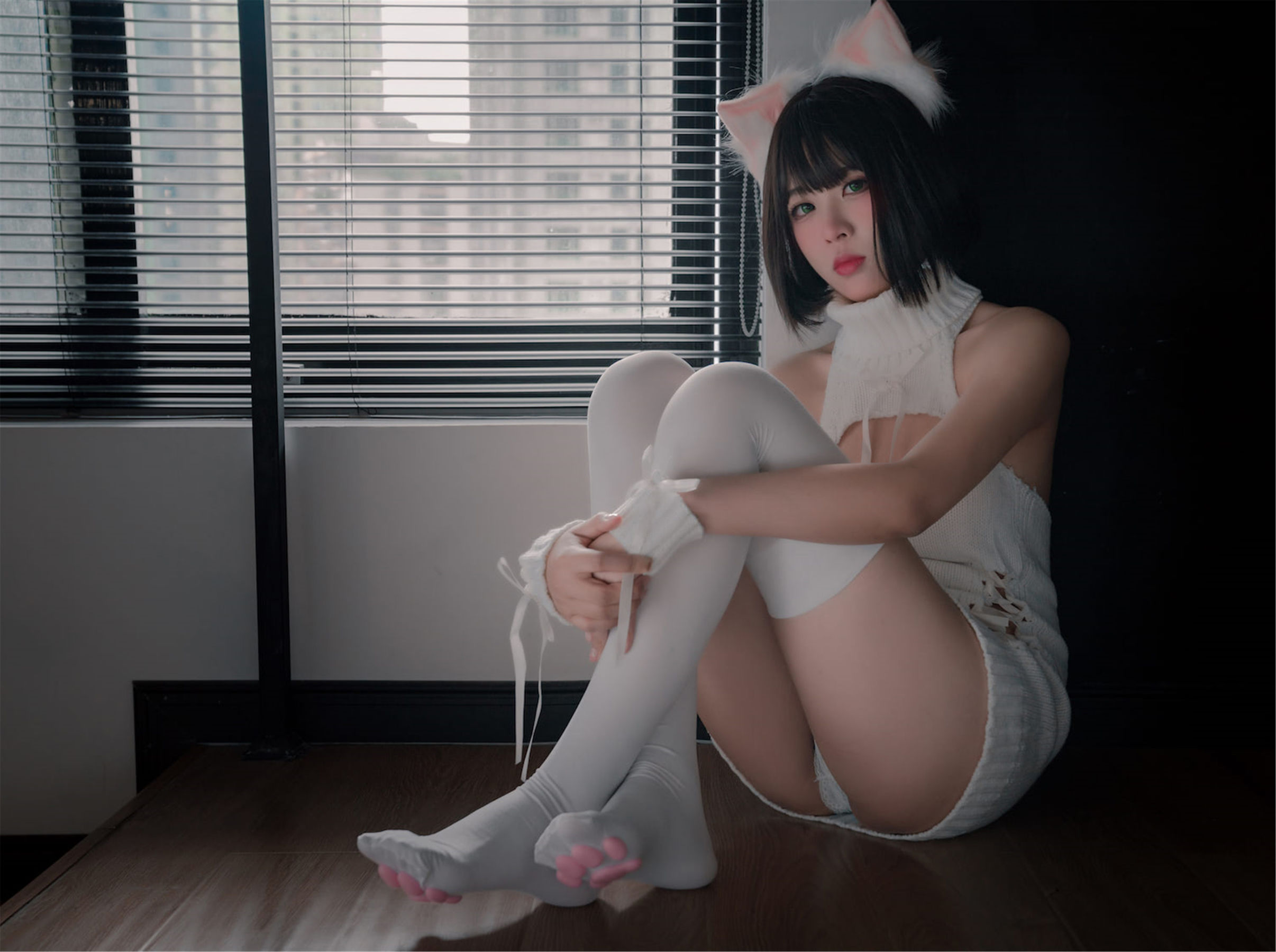 轩萧学姐 - 猫爪袜-图7