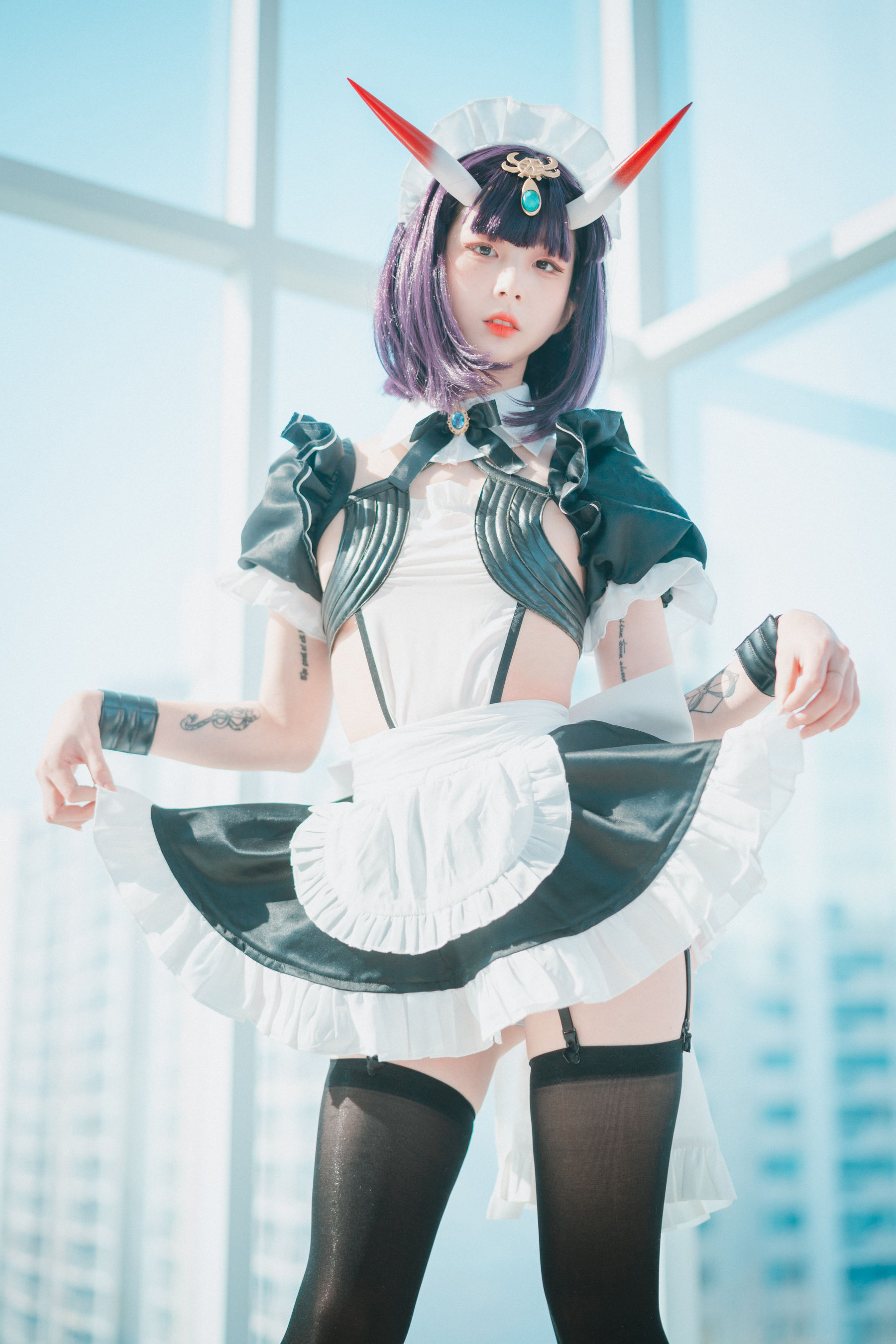 JANG JOO - Shuten Douji Maid-图40