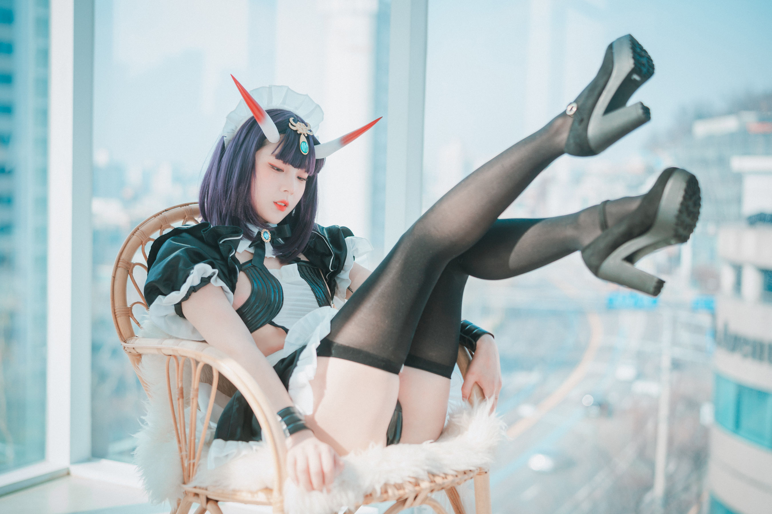 JANG JOO - Shuten Douji Maid-图41