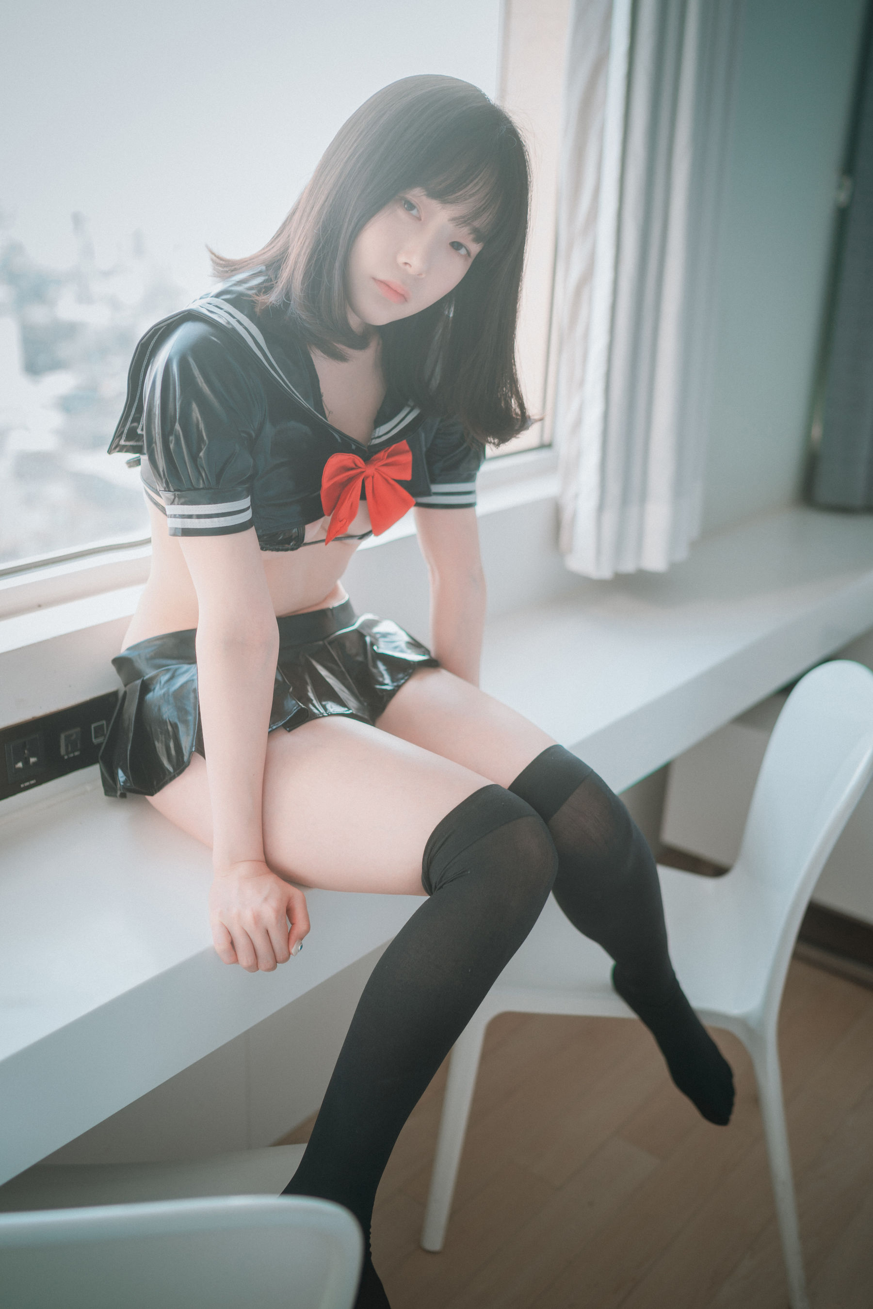 PIA - Leather Black Schoolgirl-图24