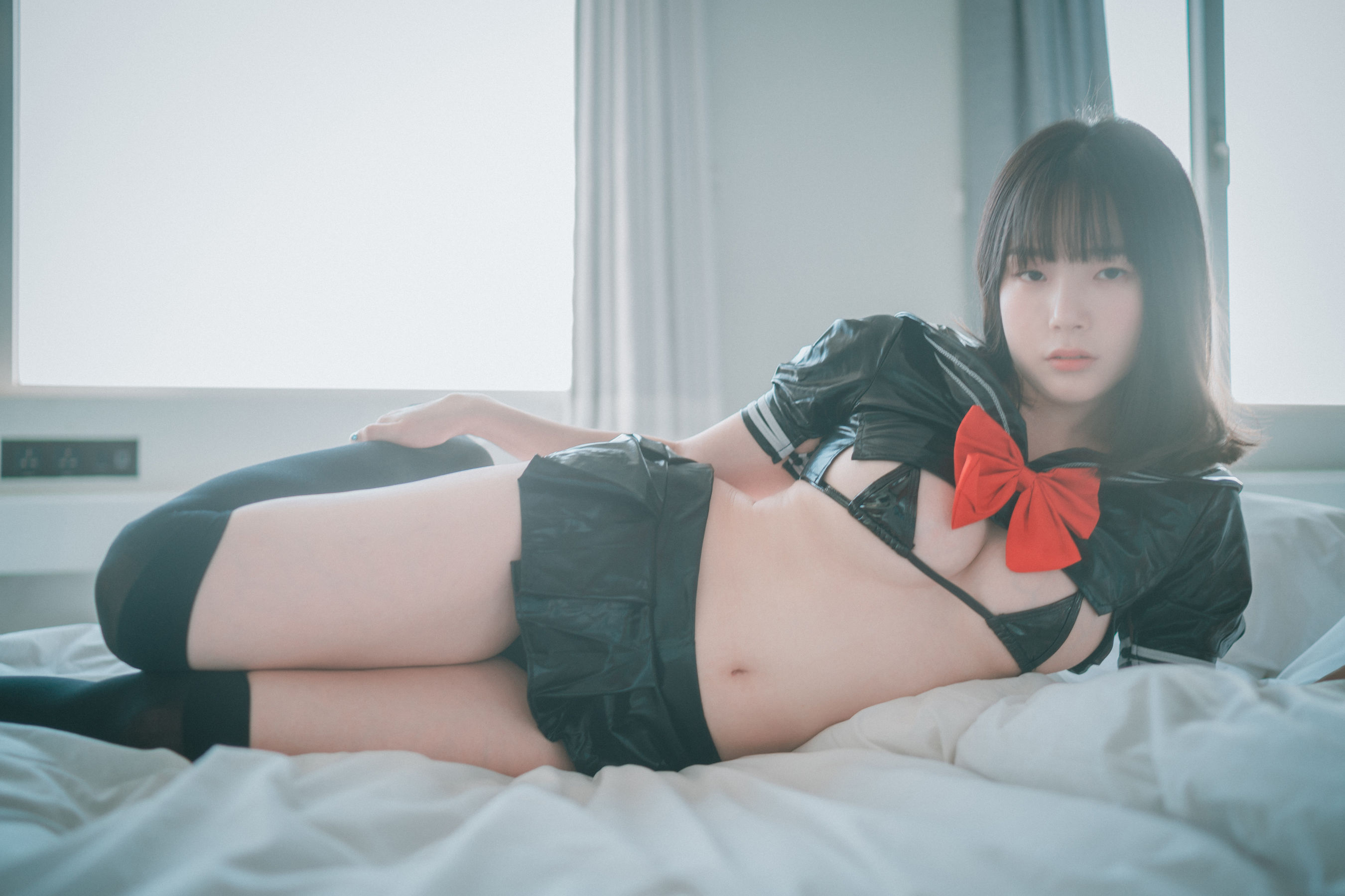 PIA - Leather Black Schoolgirl-图33