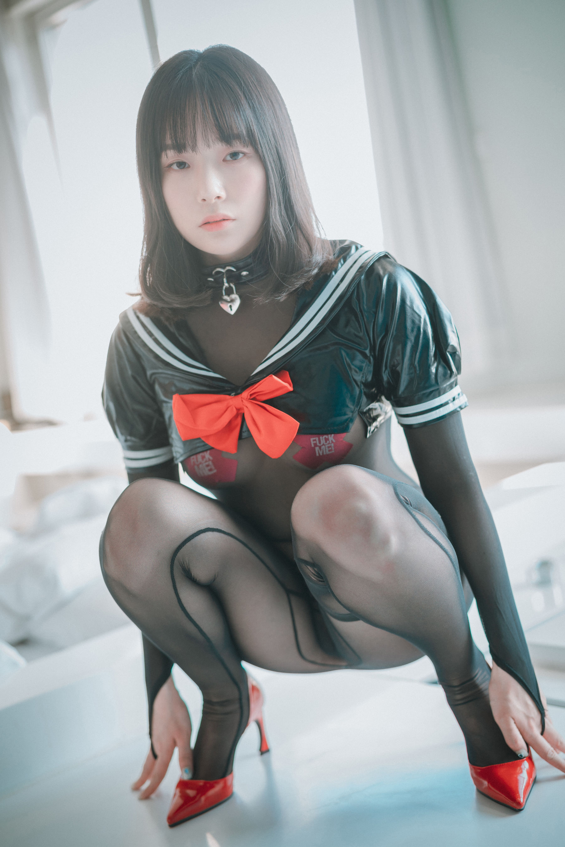 PIA - Leather Black Schoolgirl-图86