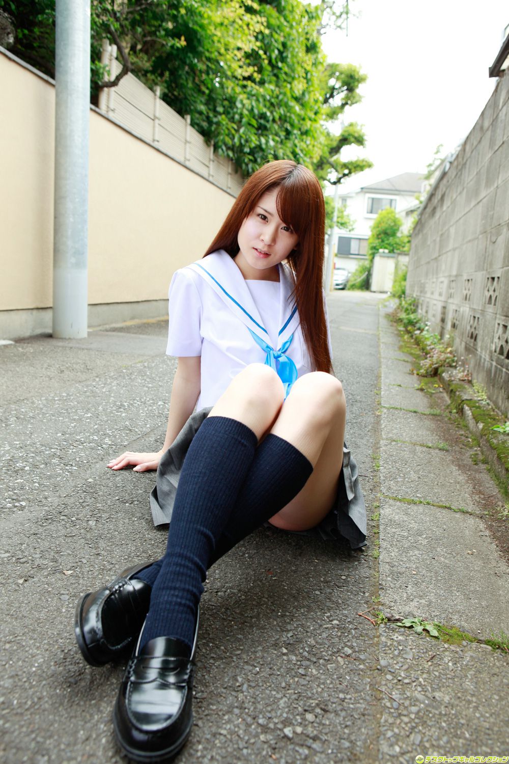 朝菜栞《甘いロリフェイスと制服の完全なる融合！》  NO.1040-图9