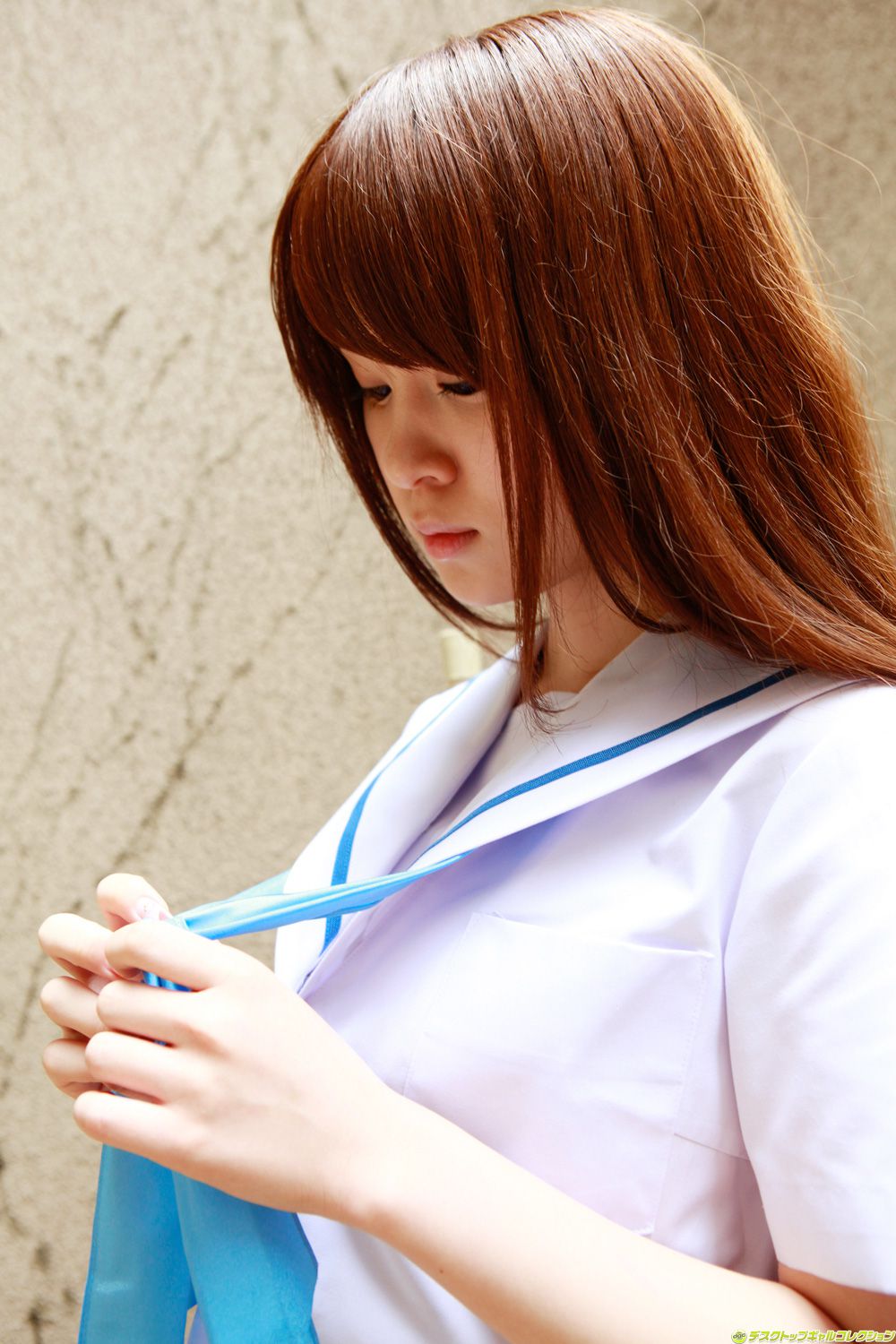 朝菜栞《甘いロリフェイスと制服の完全なる融合！》  NO.1040-图30