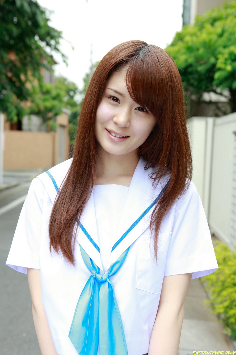 朝菜栞《甘いロリフェイスと制服の完全なる融合！》  NO.1040-图34