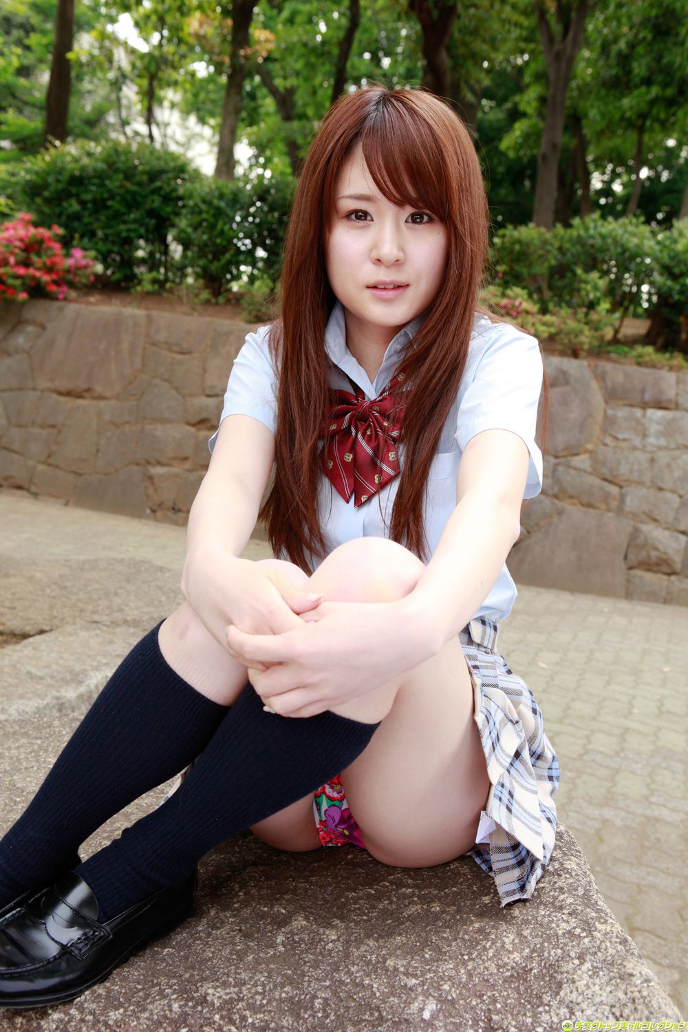 朝菜栞《甘いロリフェイスと制服の完全なる融合！》  NO.1040-图55