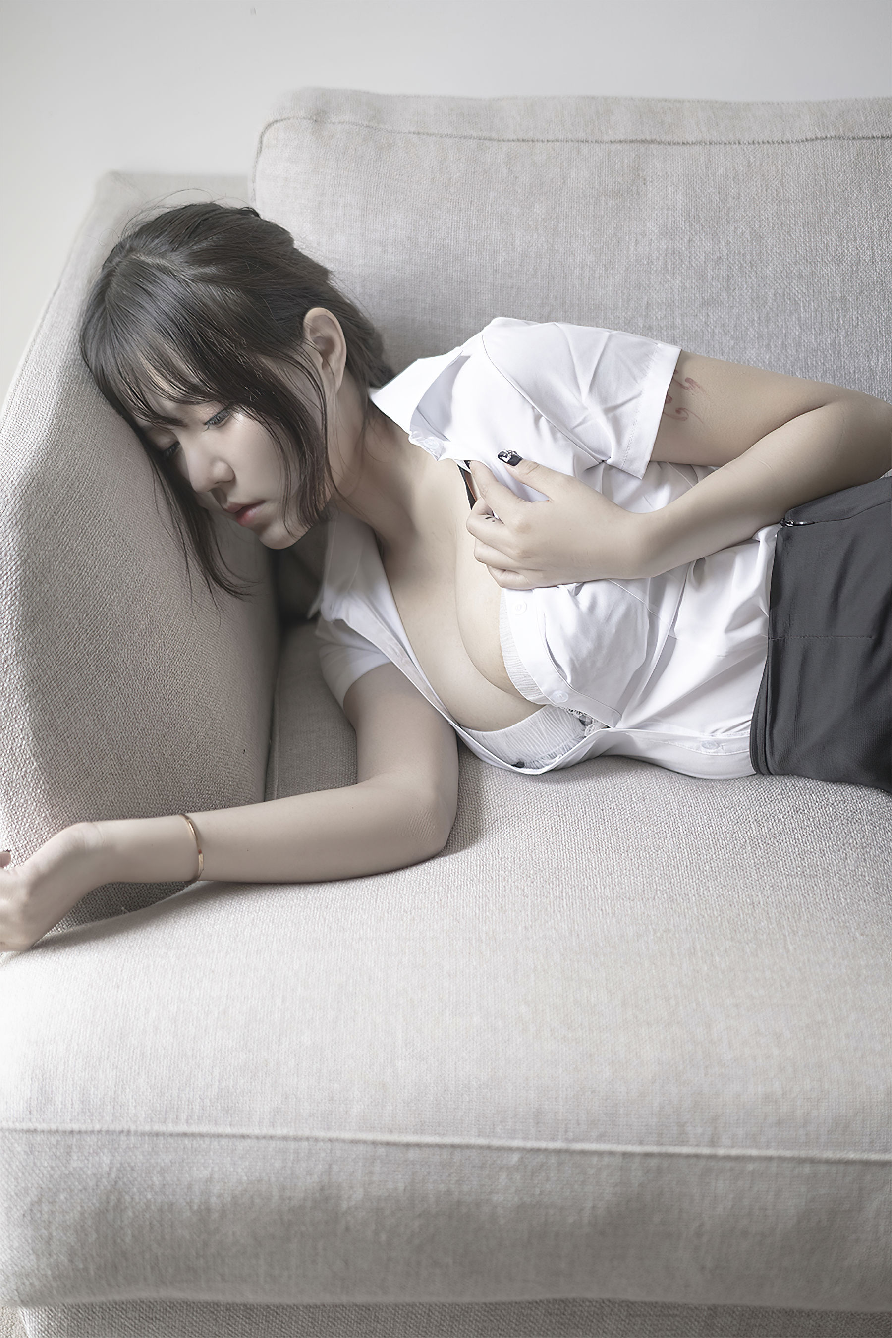 糖積-女摄影 办公室猎物-图18