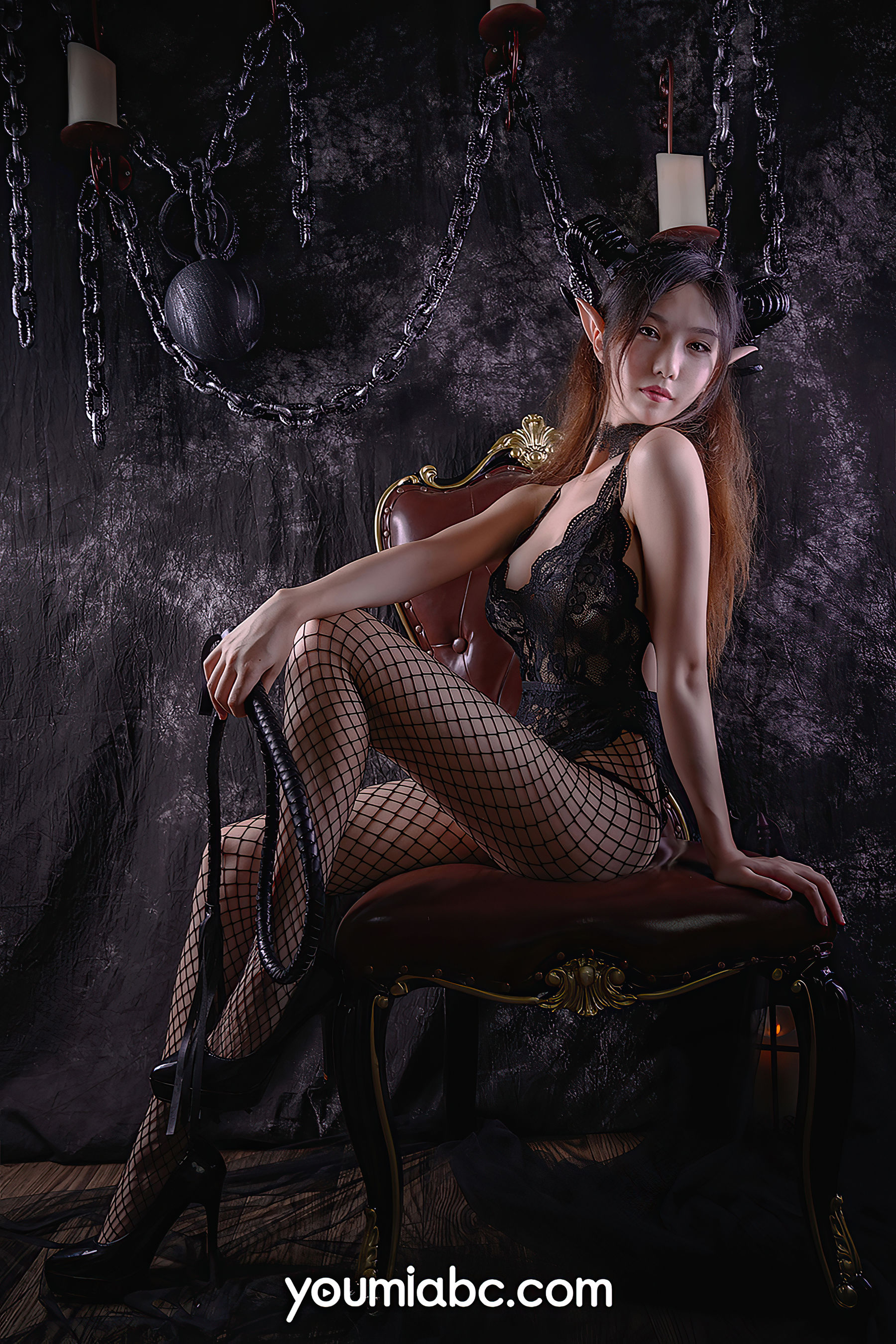 抖娘利世 恶魔酒吧-图13