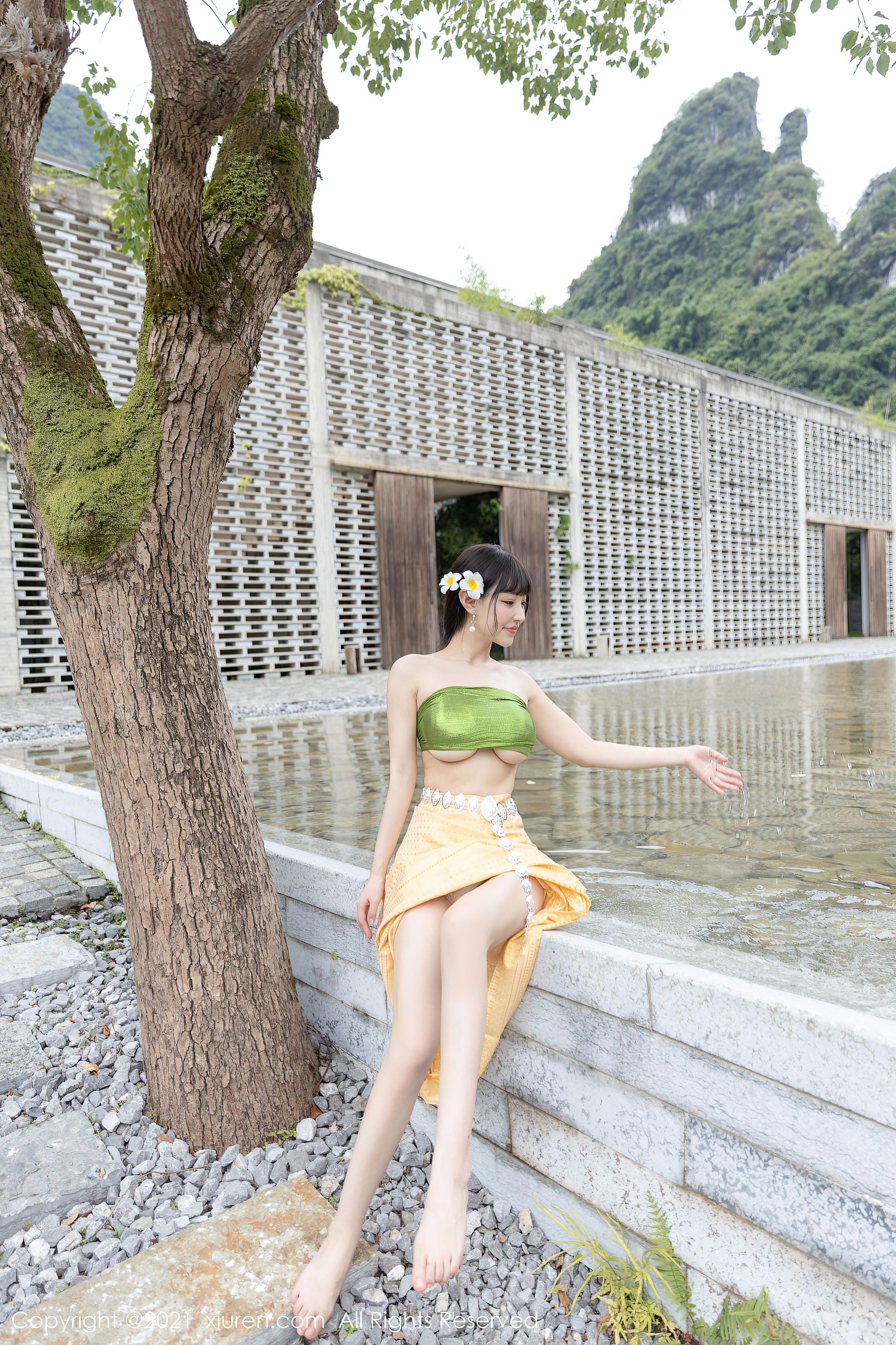 No.3971 朱可儿Flower-图10