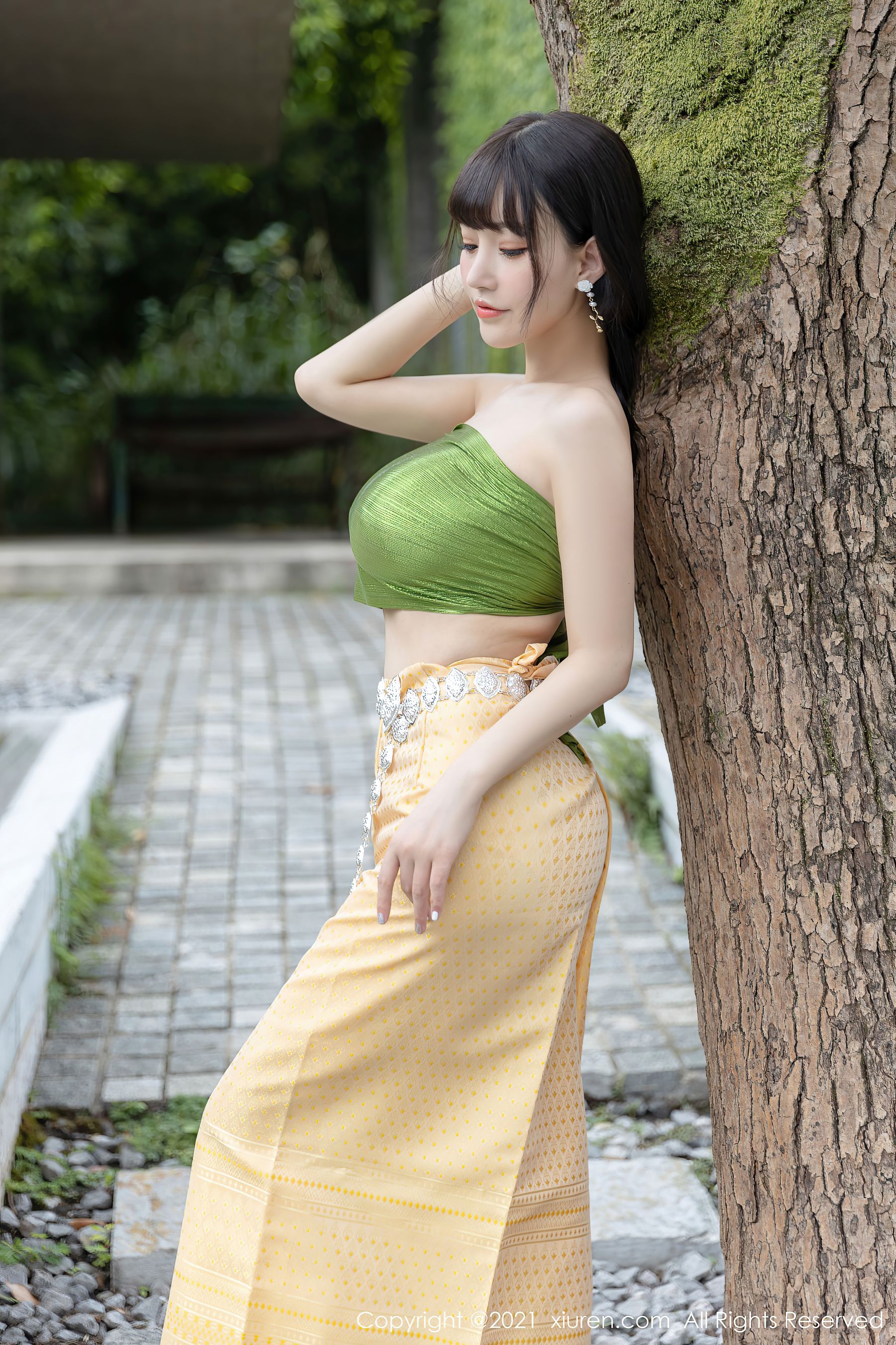 No.3971 朱可儿Flower-图1